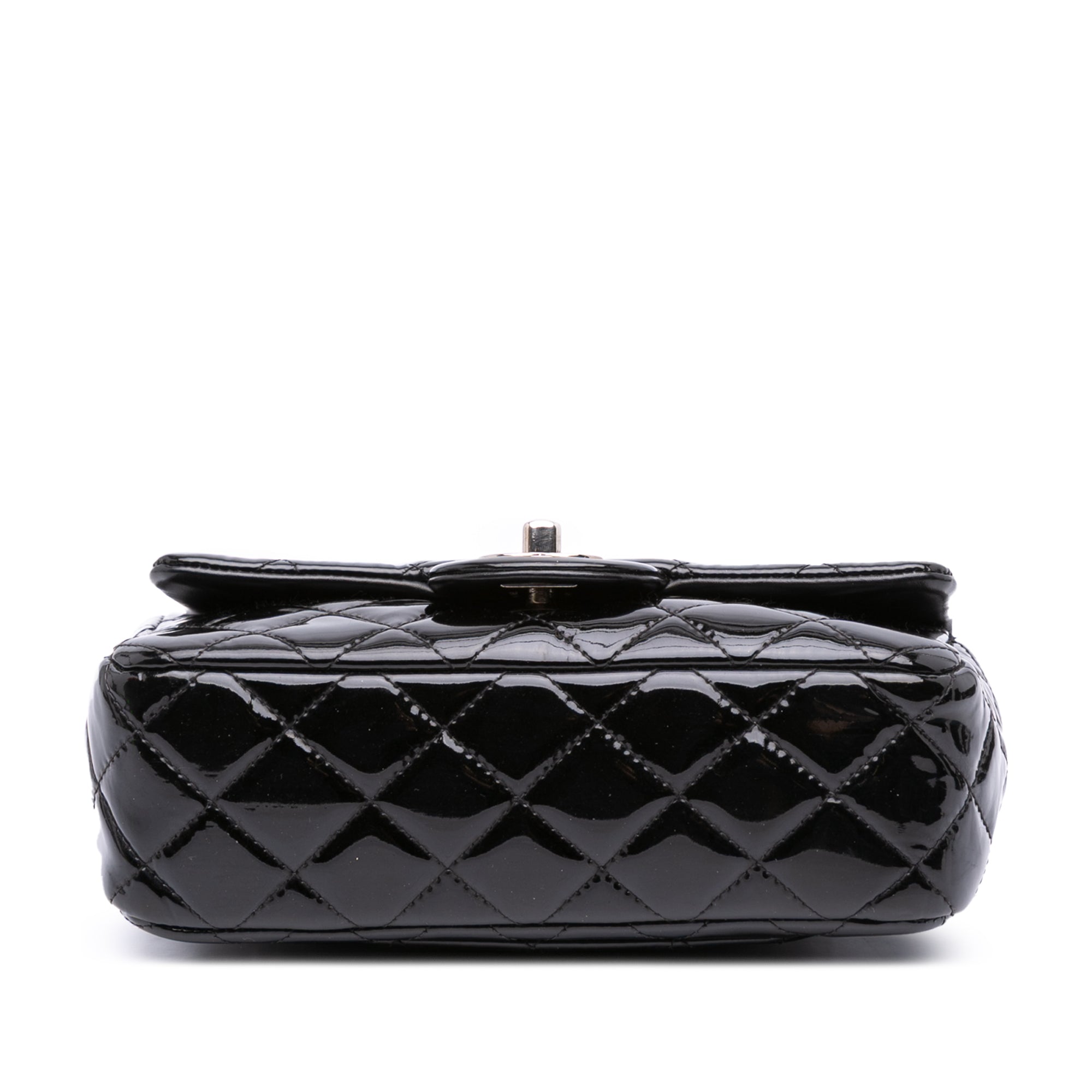 Chanel Mini Rectangular Classic Patent Single Flap - image 3