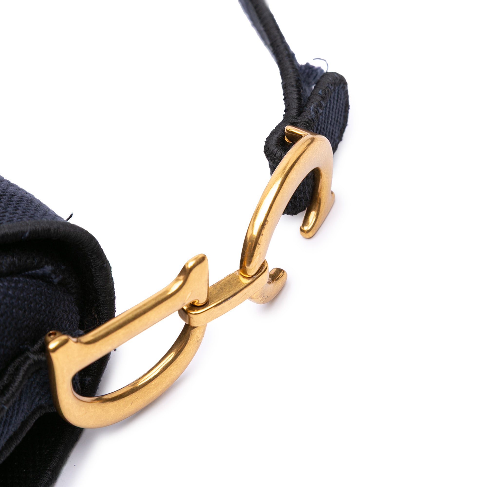 Dior Canvas Embroidered Camouflage Saddle Bag - image 8