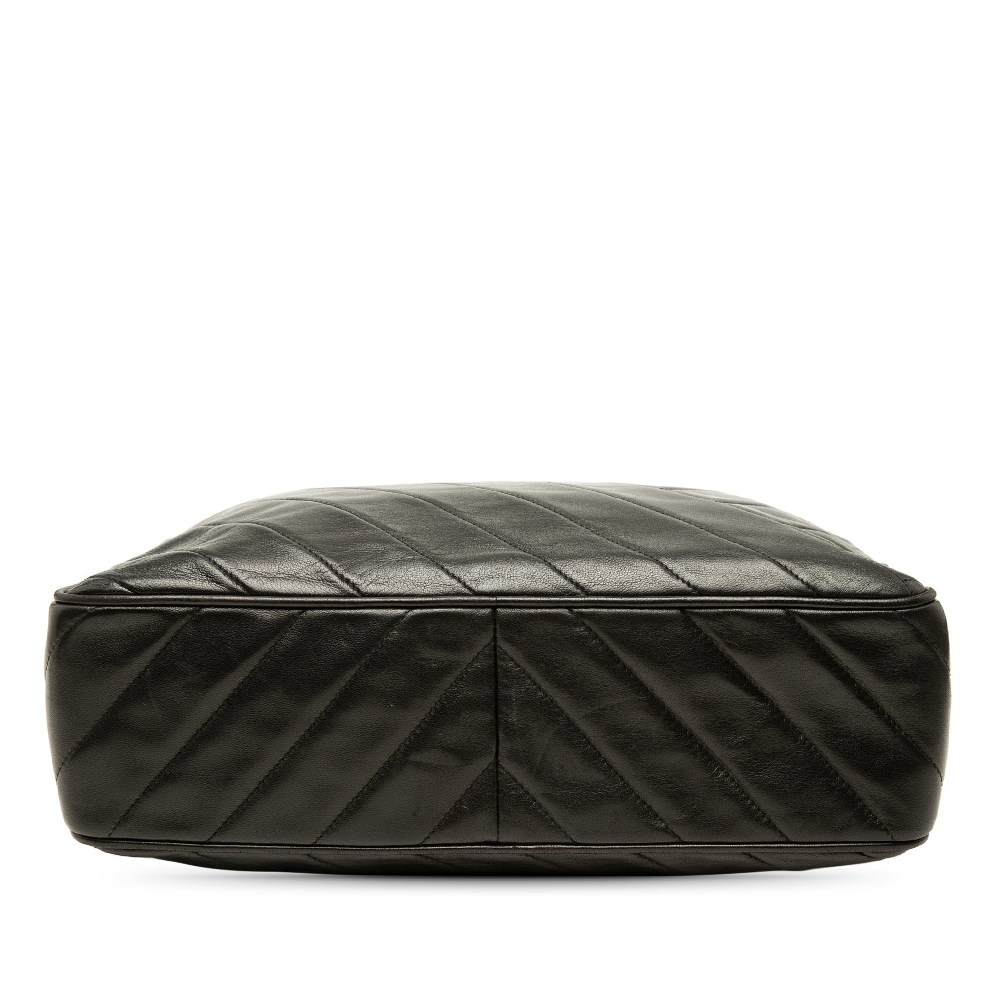 Chanel CC Chevron Lambskin Tassel Crossbody - image 3