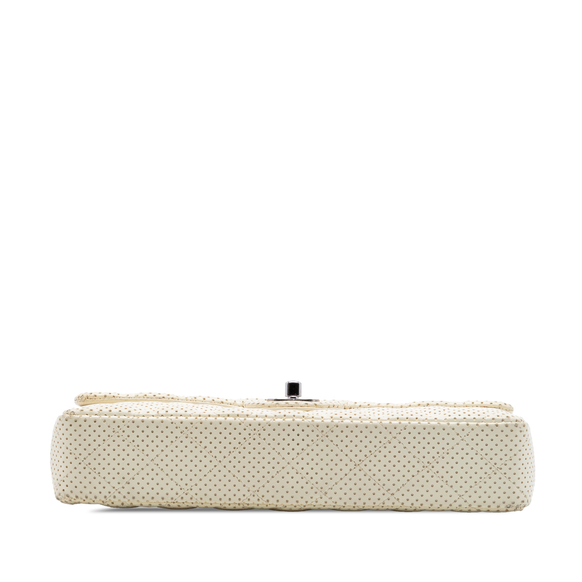 Chanel Classic Perforated Lambskin East West Flap - image 3