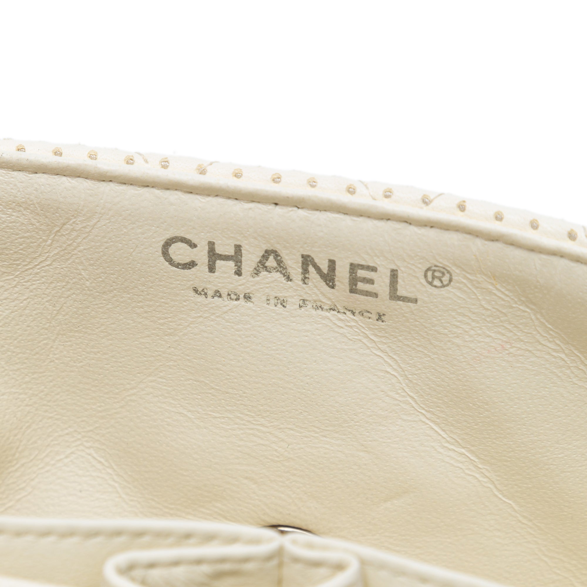 Chanel Classic Perforated Lambskin East West Flap - image 5