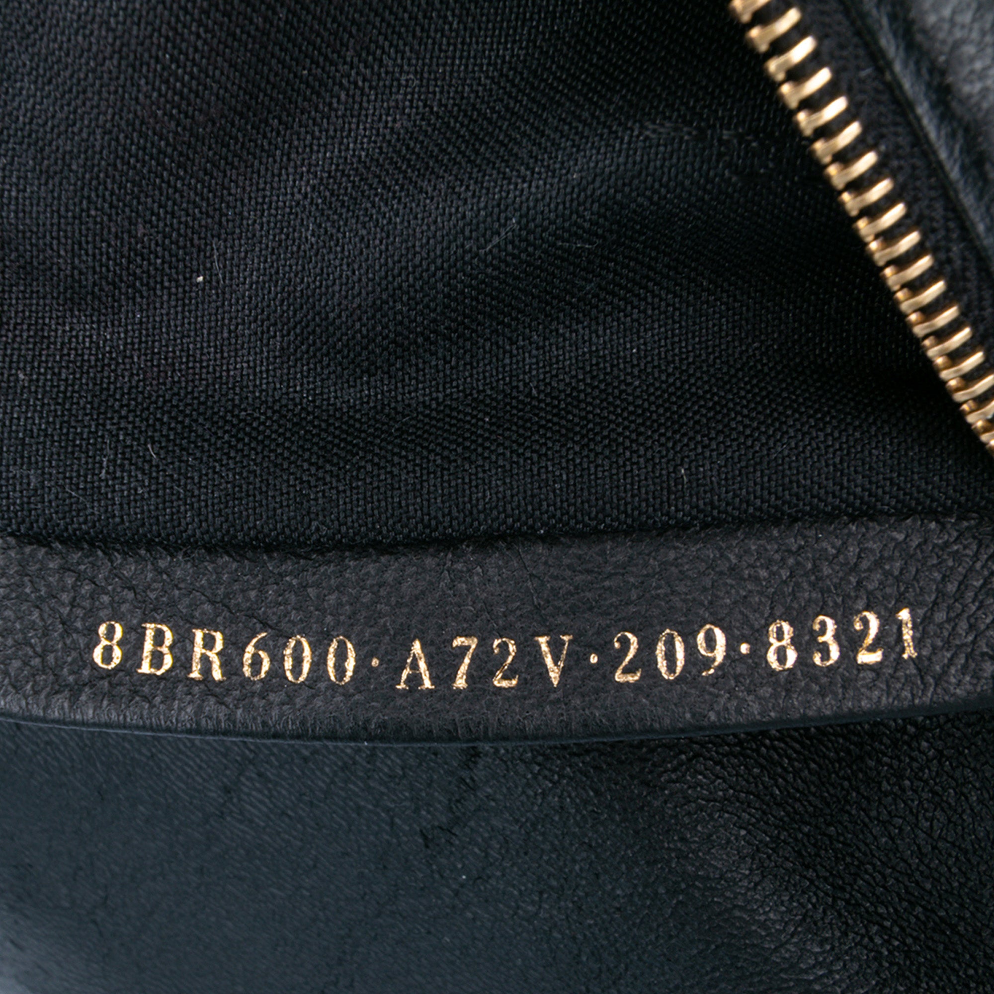Fendi Zucca Embossed Leather Baguette Satchel - image 6