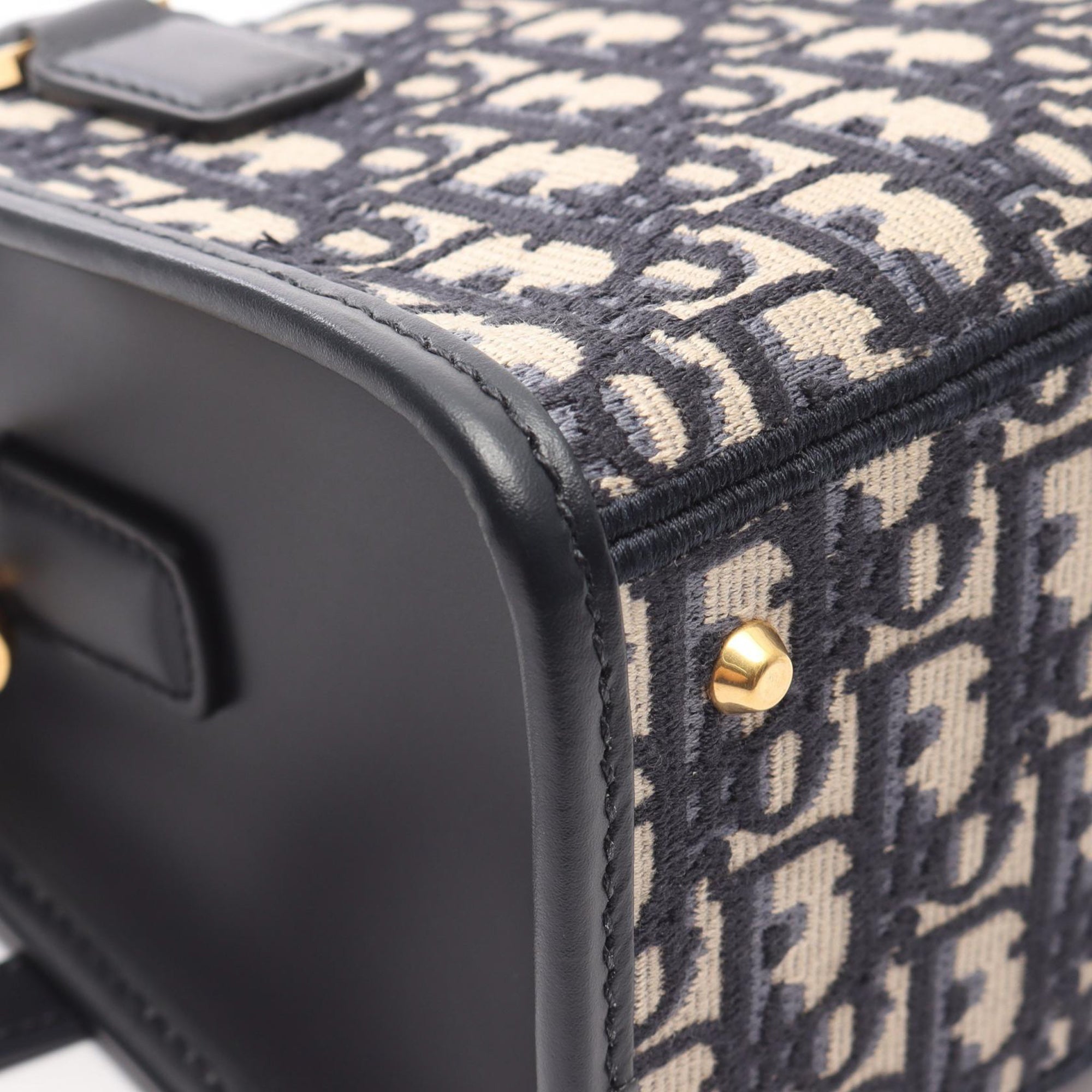 Dior Oblique Canvas Satchel - image 5