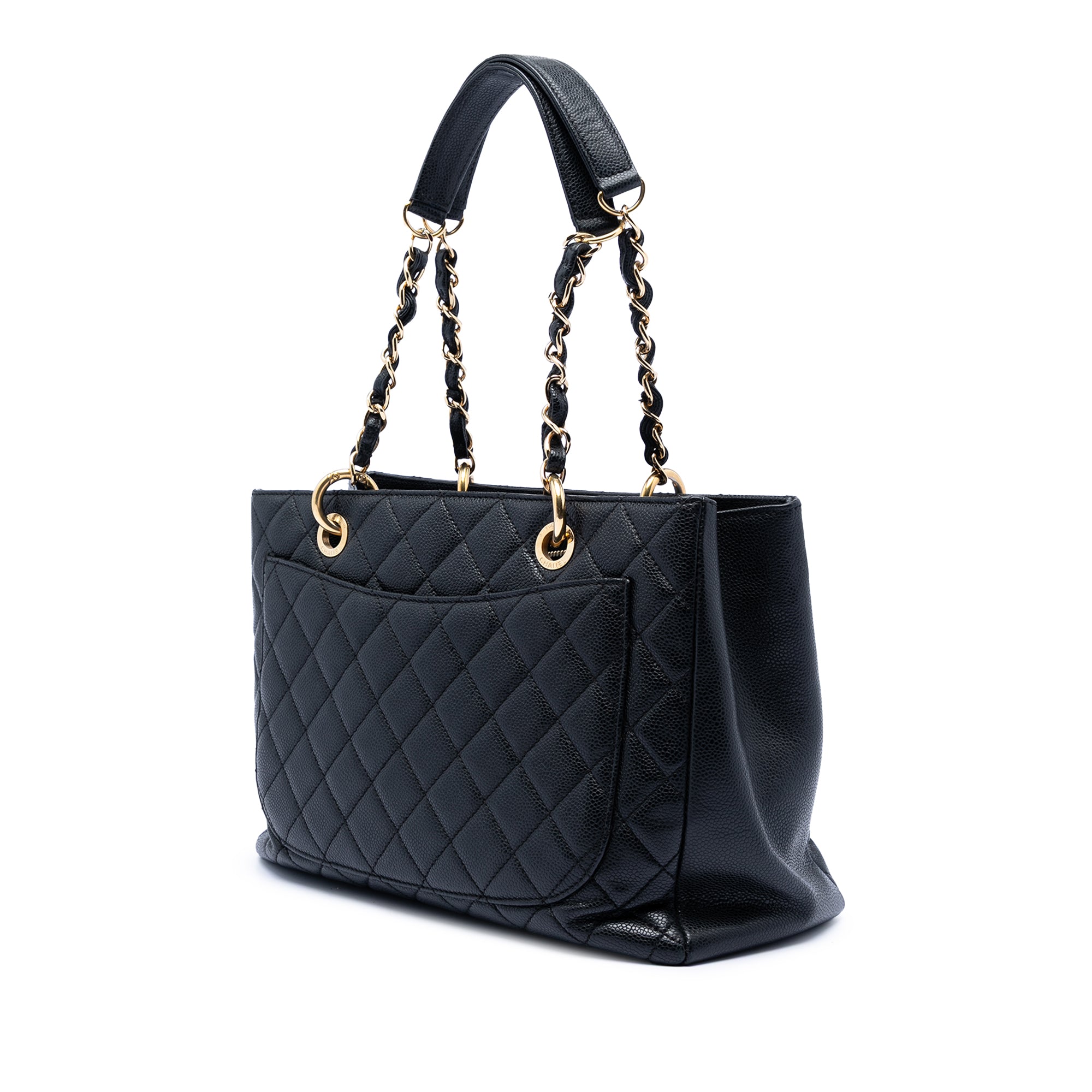 Chanel Caviar Grand Shopping Tote - image 2