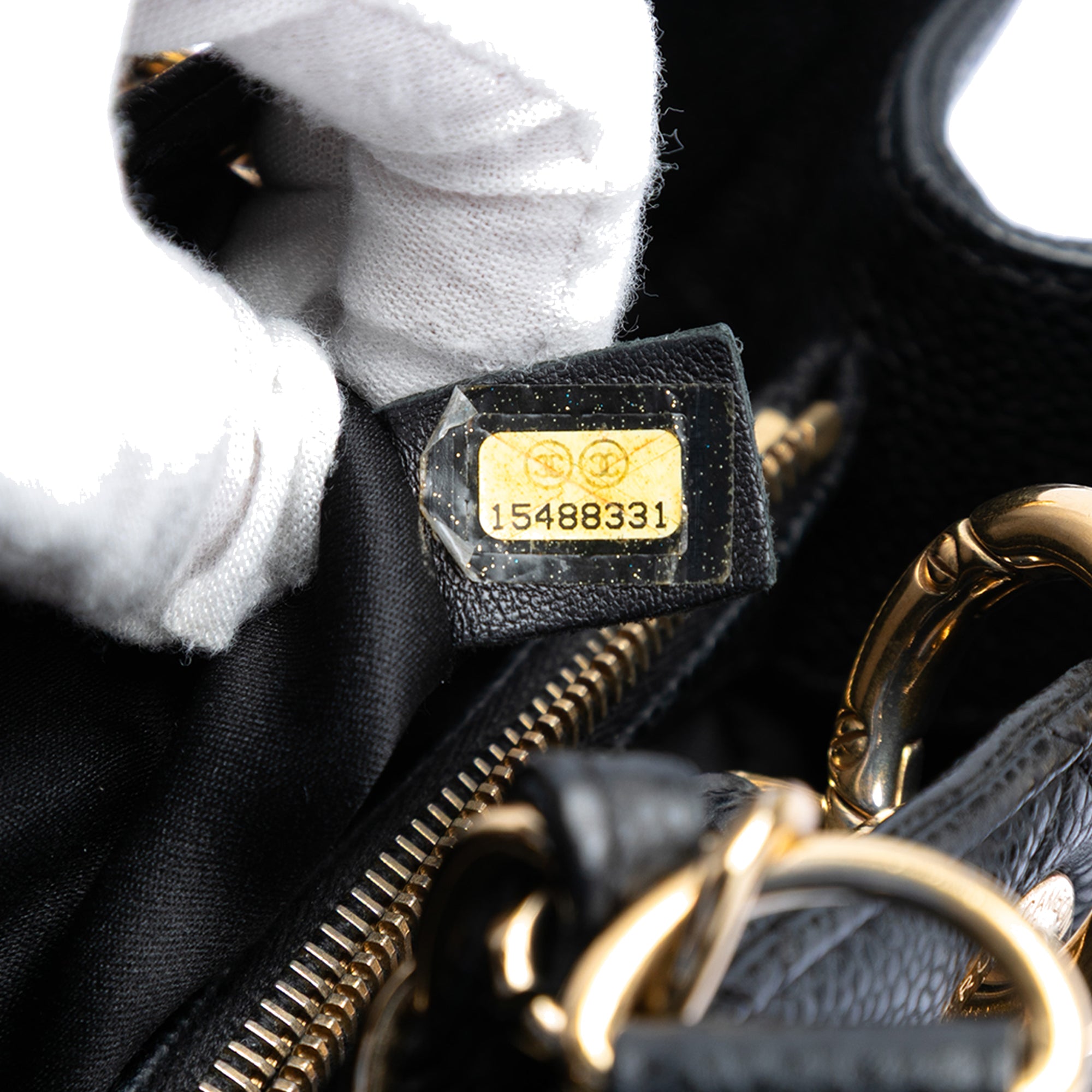 Chanel Caviar Grand Shopping Tote - image 6