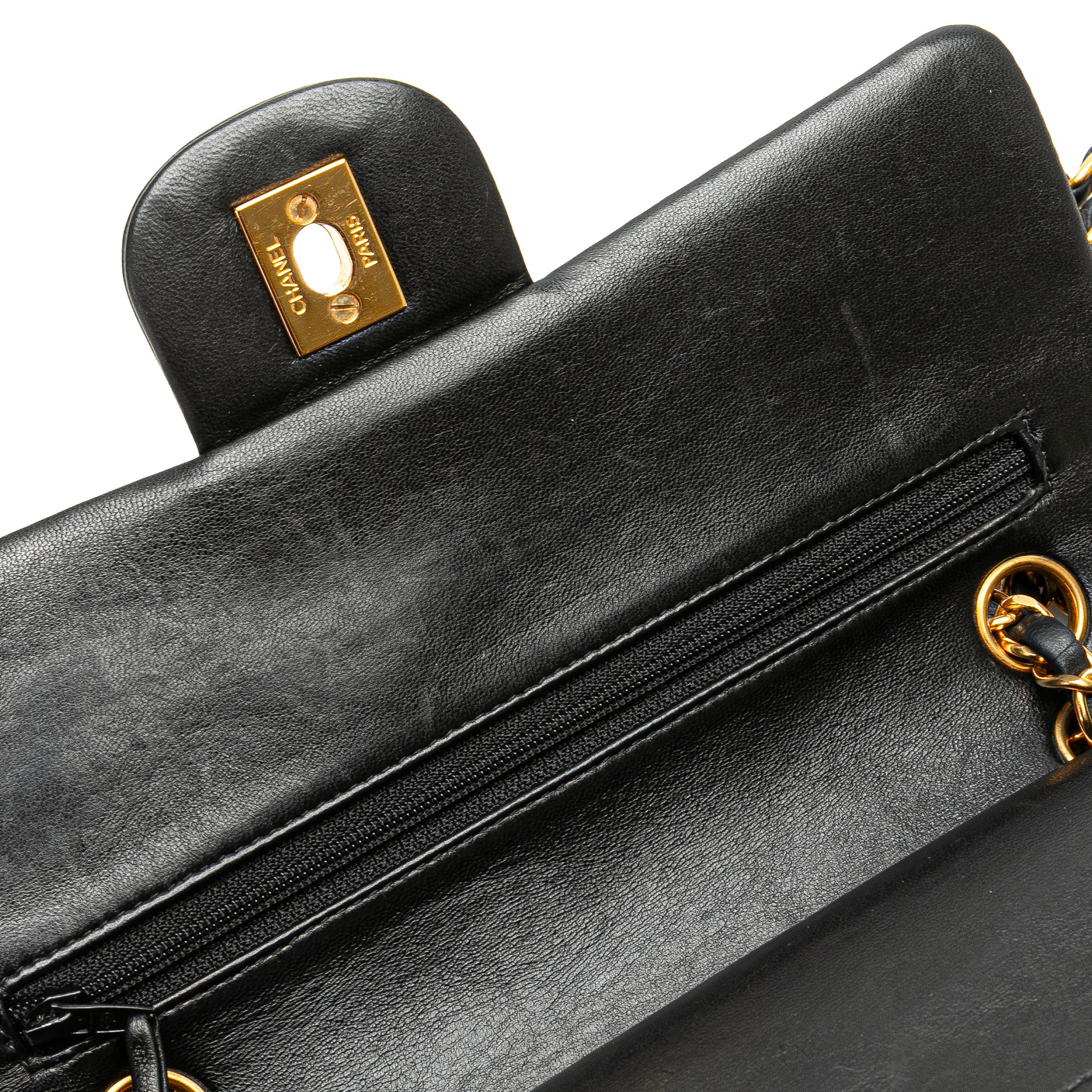 Chanel Small Classic Lambskin Double Flap - image 13