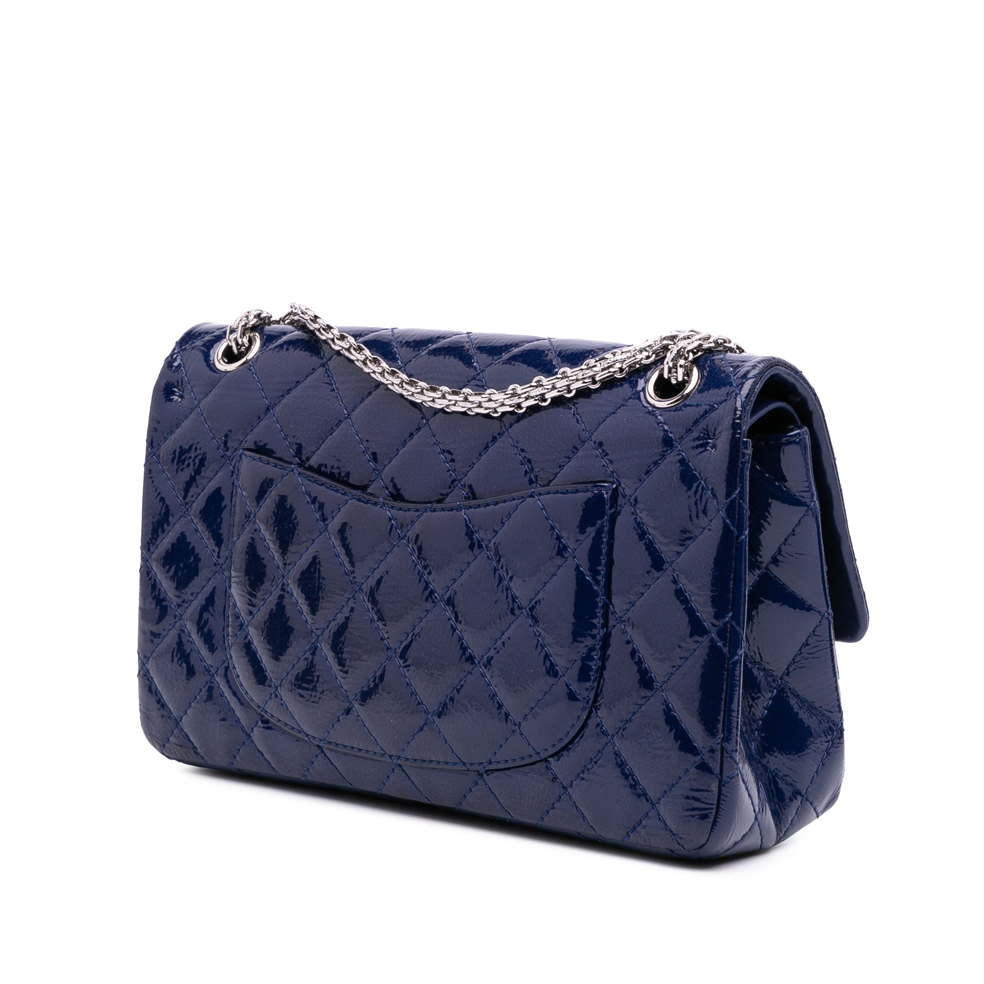 Chanel Quilted Patent Reissue 2.55 Double Flap 226 - image 2