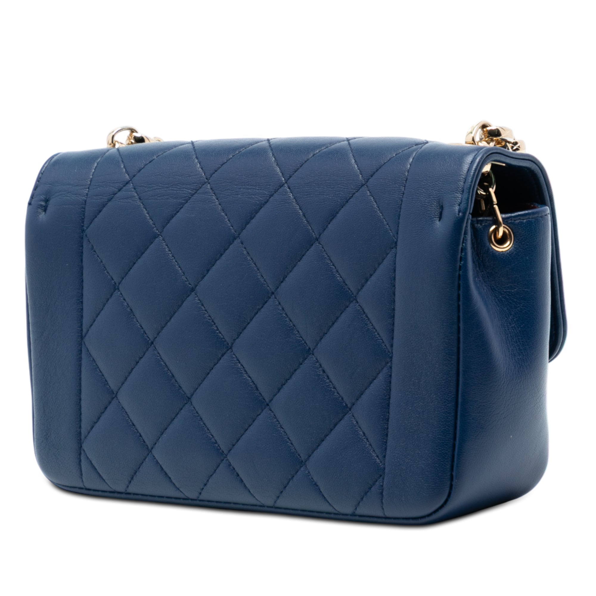 Chanel Mini Quilted Lambskin Chic With Me Flap - image 2