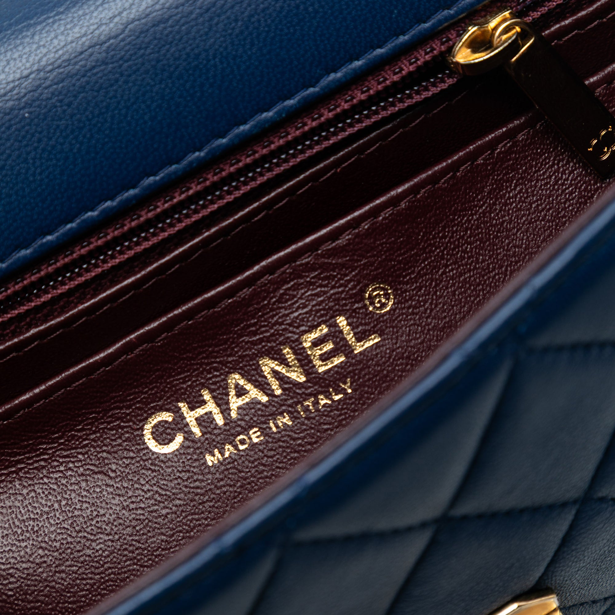Chanel Mini Quilted Lambskin Chic With Me Flap - image 6