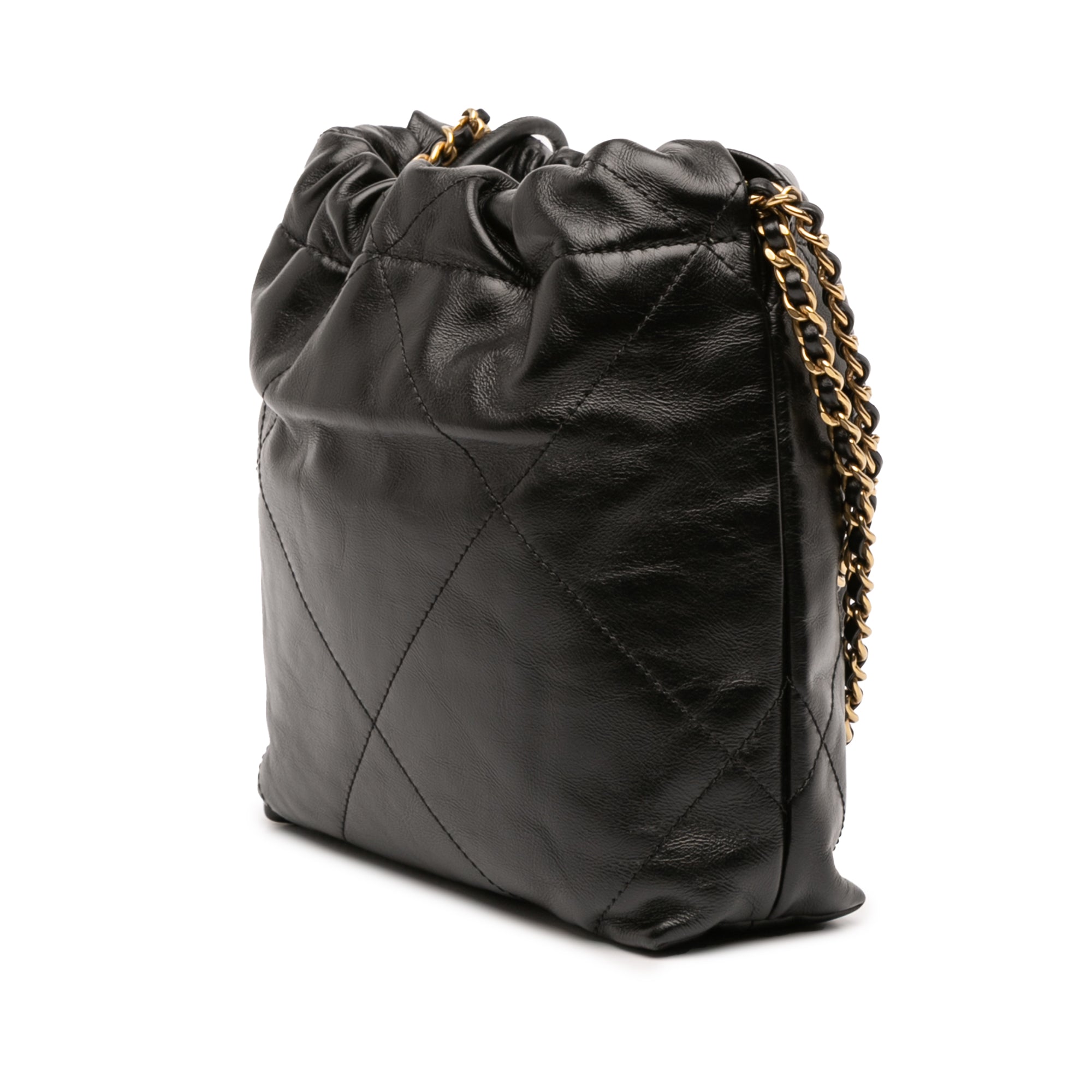 Chanel Mini Shiny Calfskin 22 Handbag - image 2