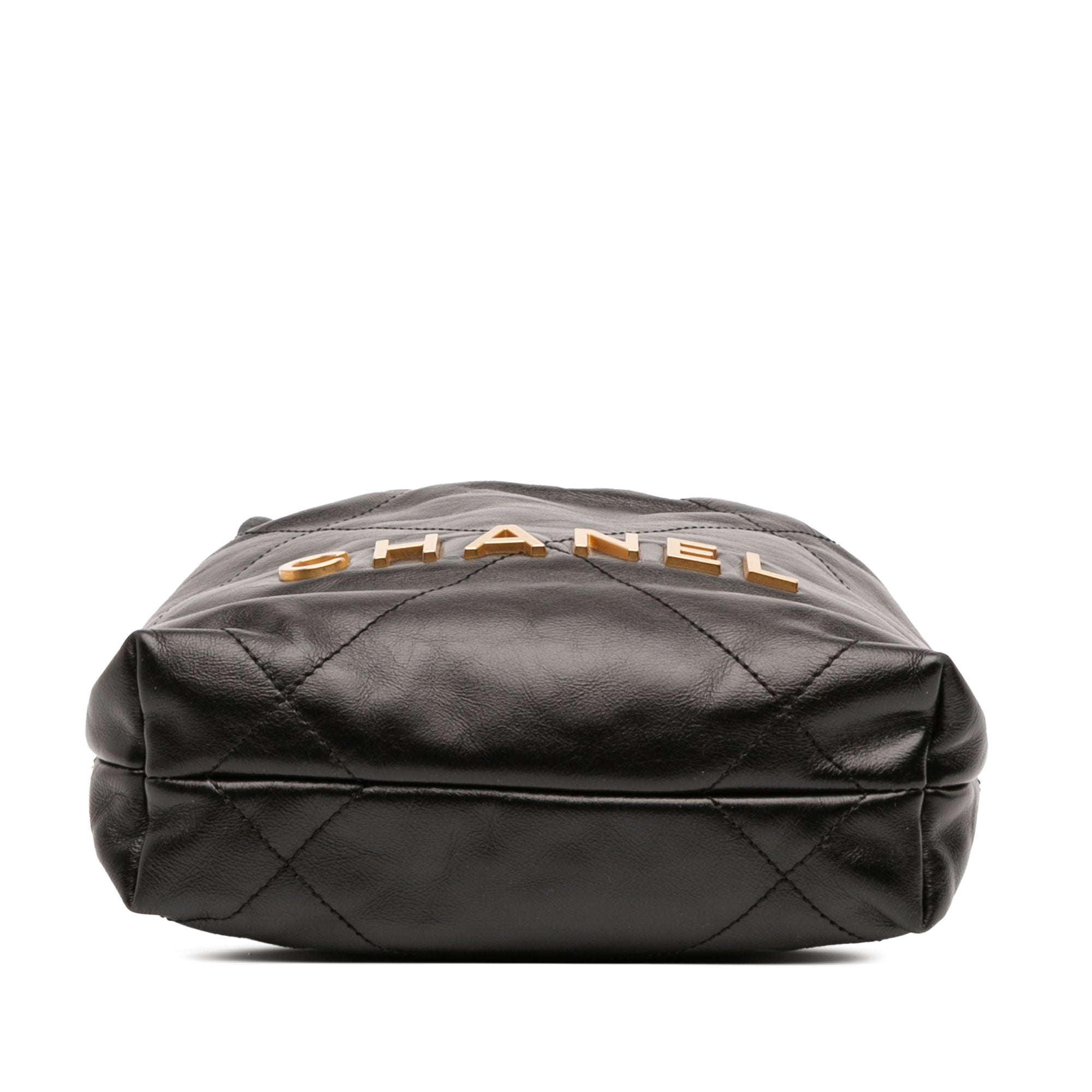 Chanel Mini Shiny Calfskin 22 Handbag - image 3