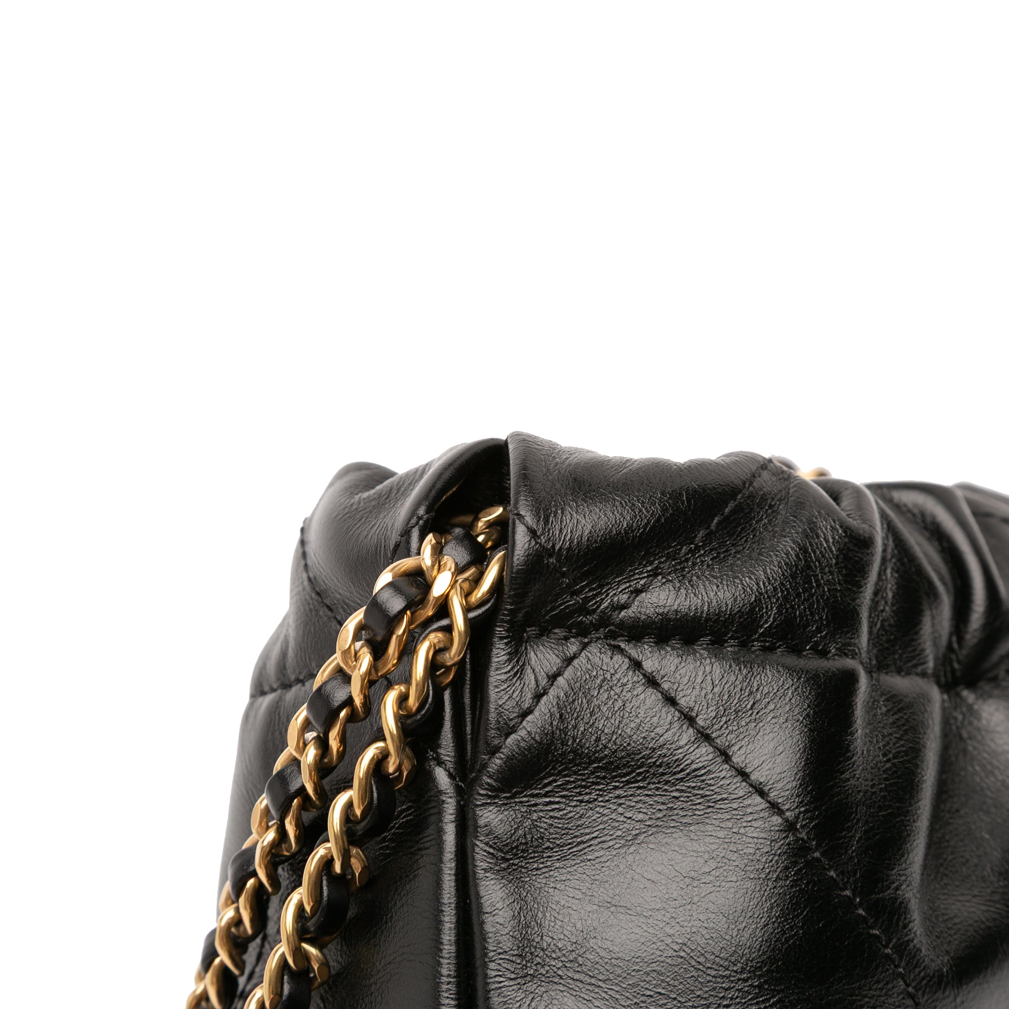 Chanel Mini Shiny Calfskin 22 Handbag - image 8