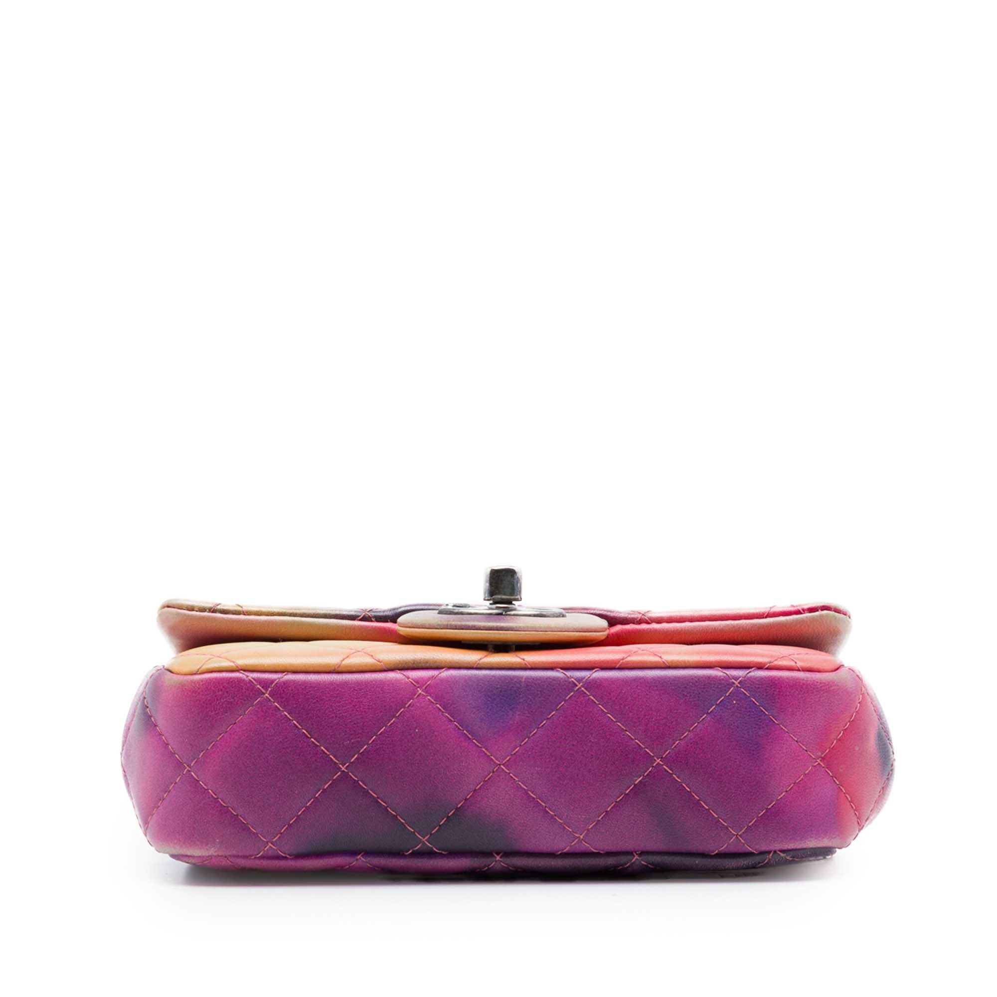 Chanel Extra Mini Quilted Lambskin Flower Power Single Flap - image 3
