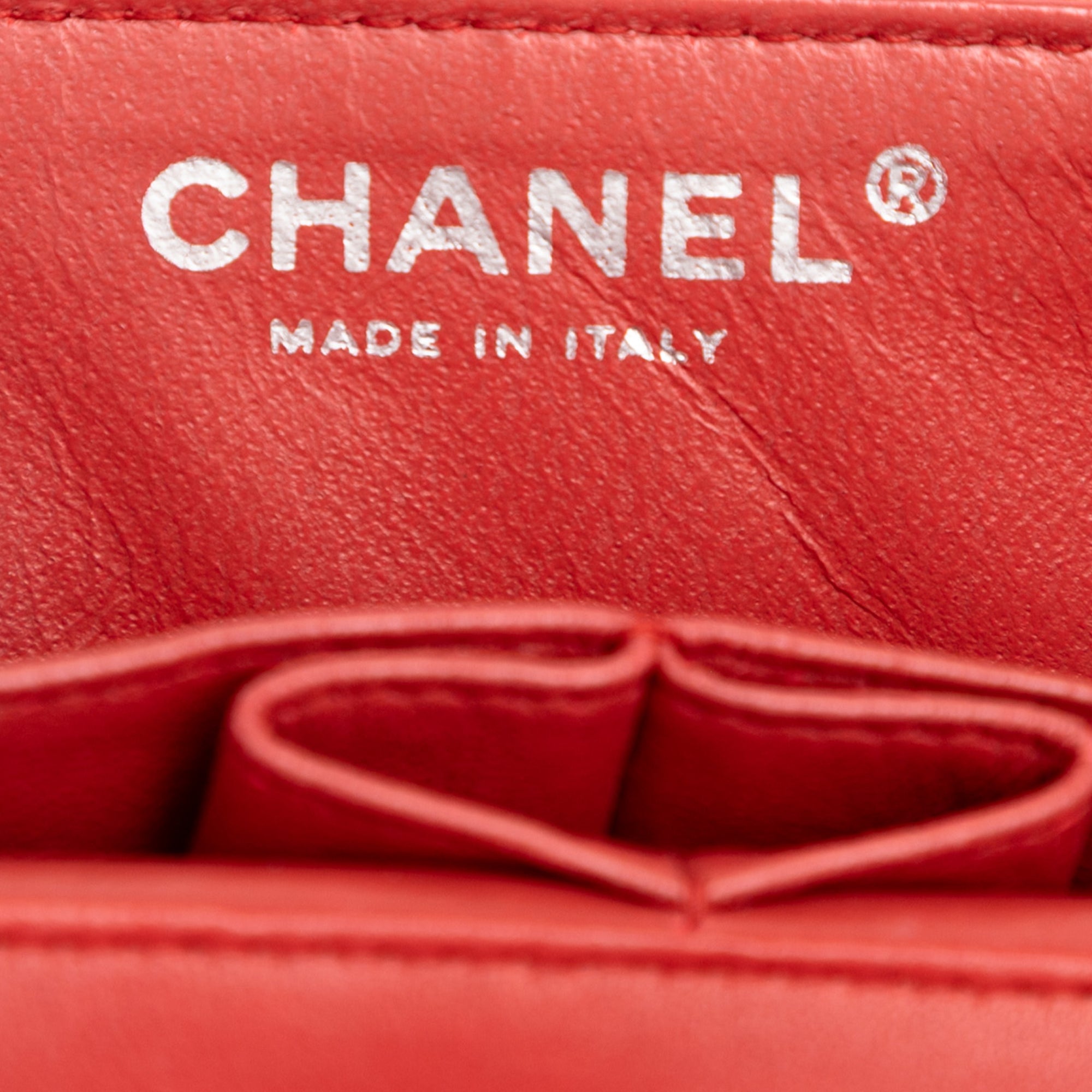 Chanel CC Quilted Lambskin East West Single Flap - image 5