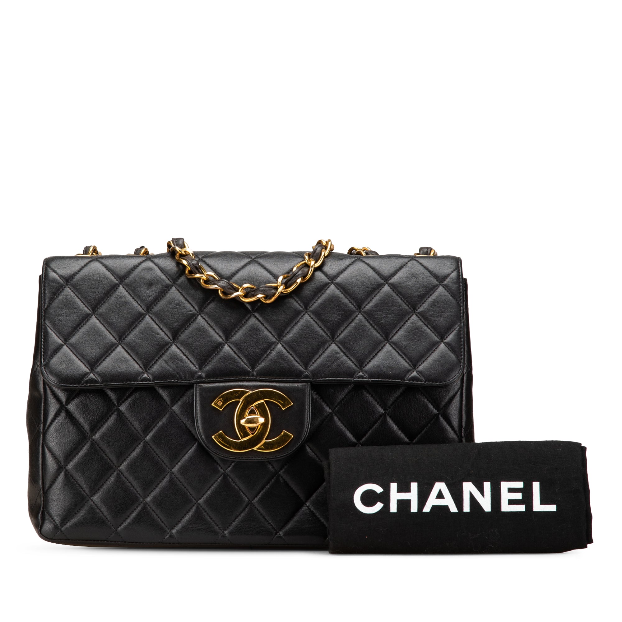 Chanel Jumbo XL Classic Lambskin Single Flap - image 16
