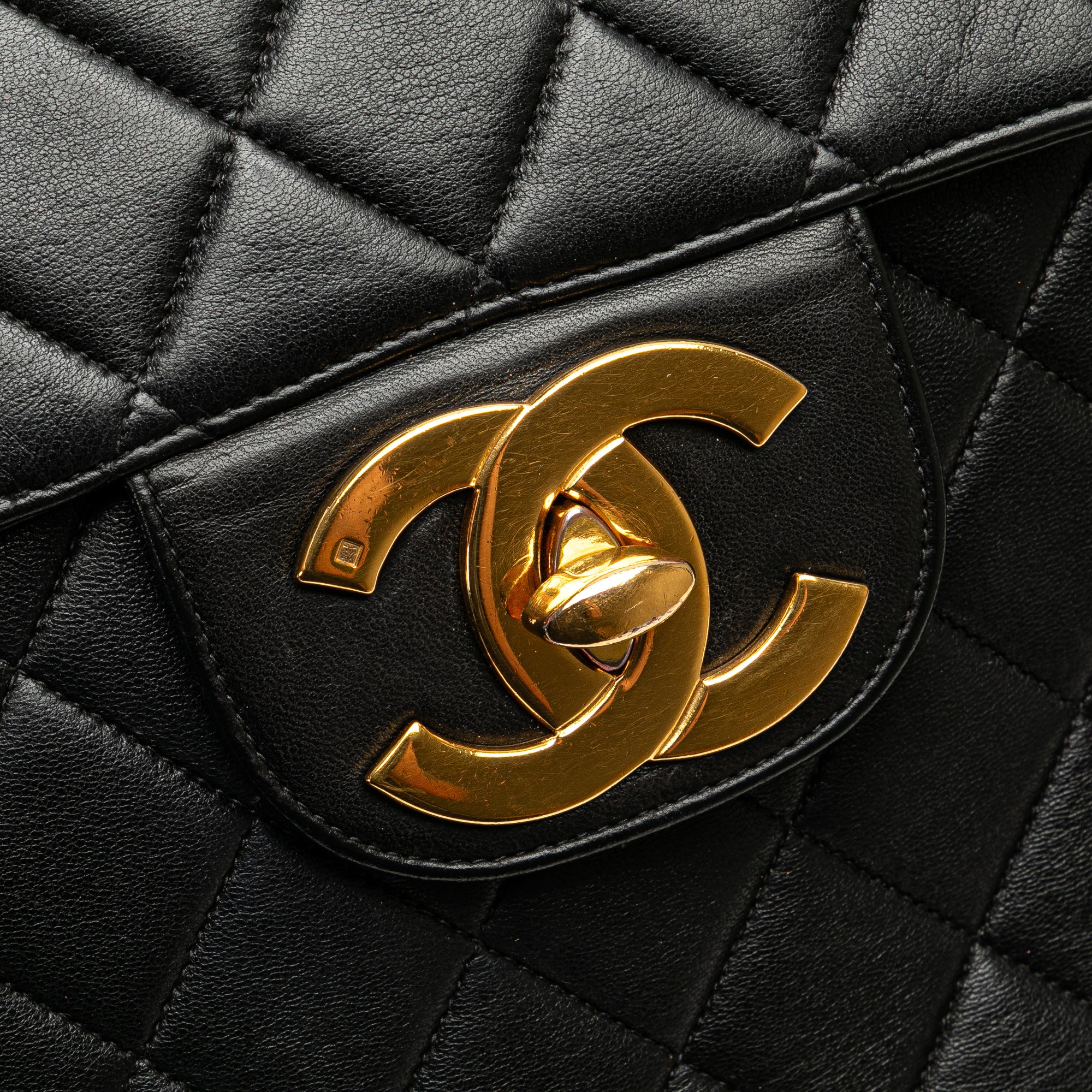 Chanel Jumbo XL Classic Lambskin Single Flap - image 9