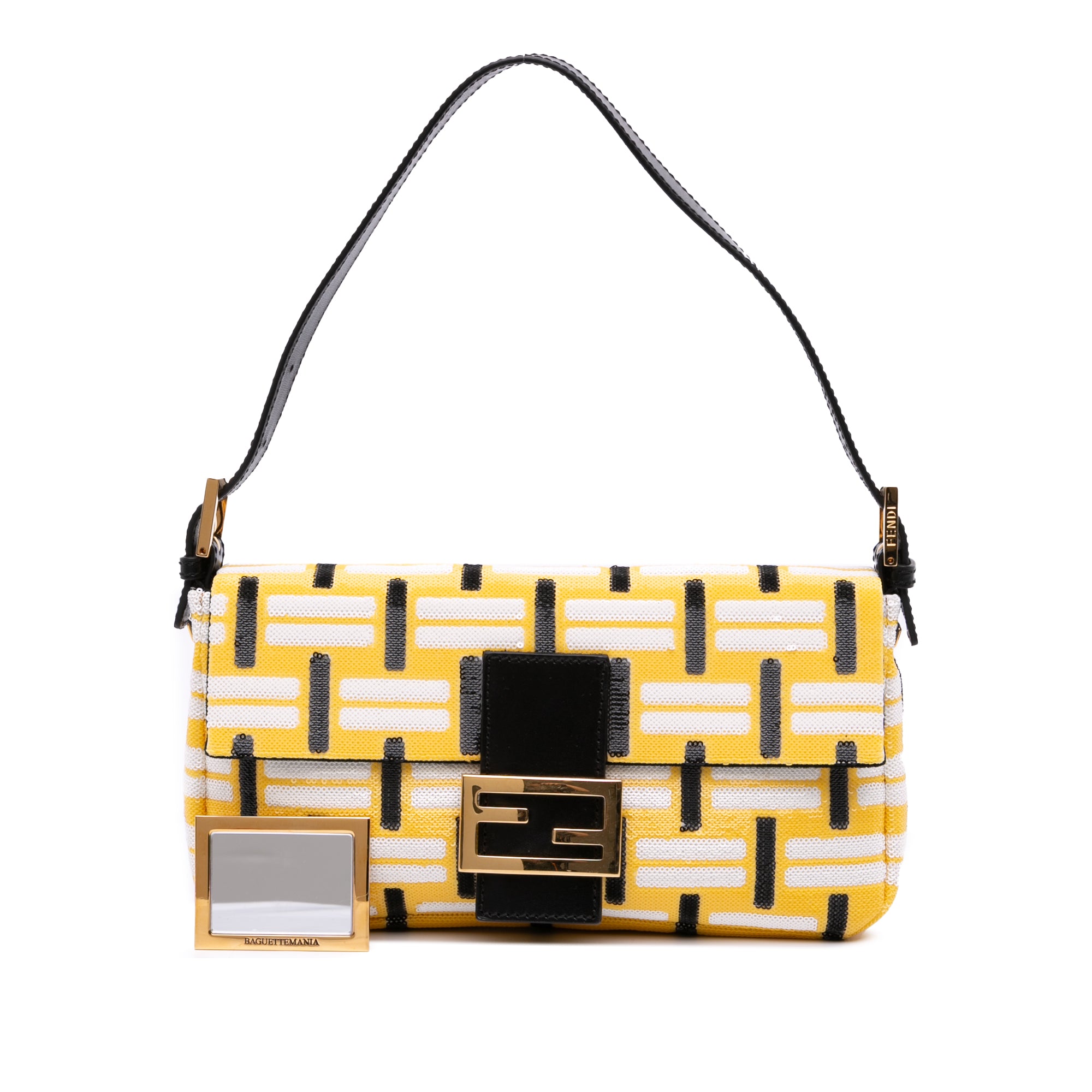 Fendi Medium Sequin Baguette - image 10