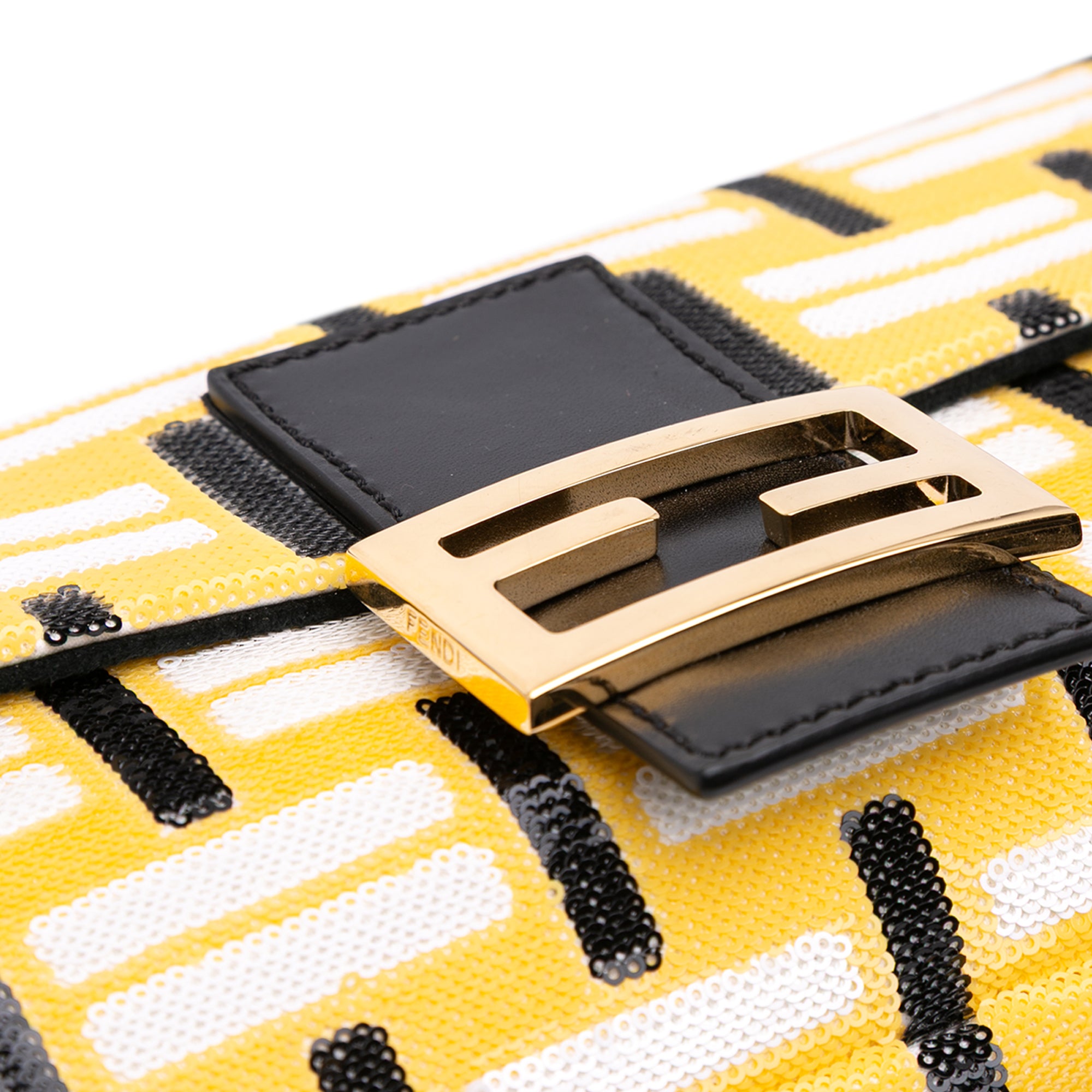 Fendi Medium Sequin Baguette - image 8