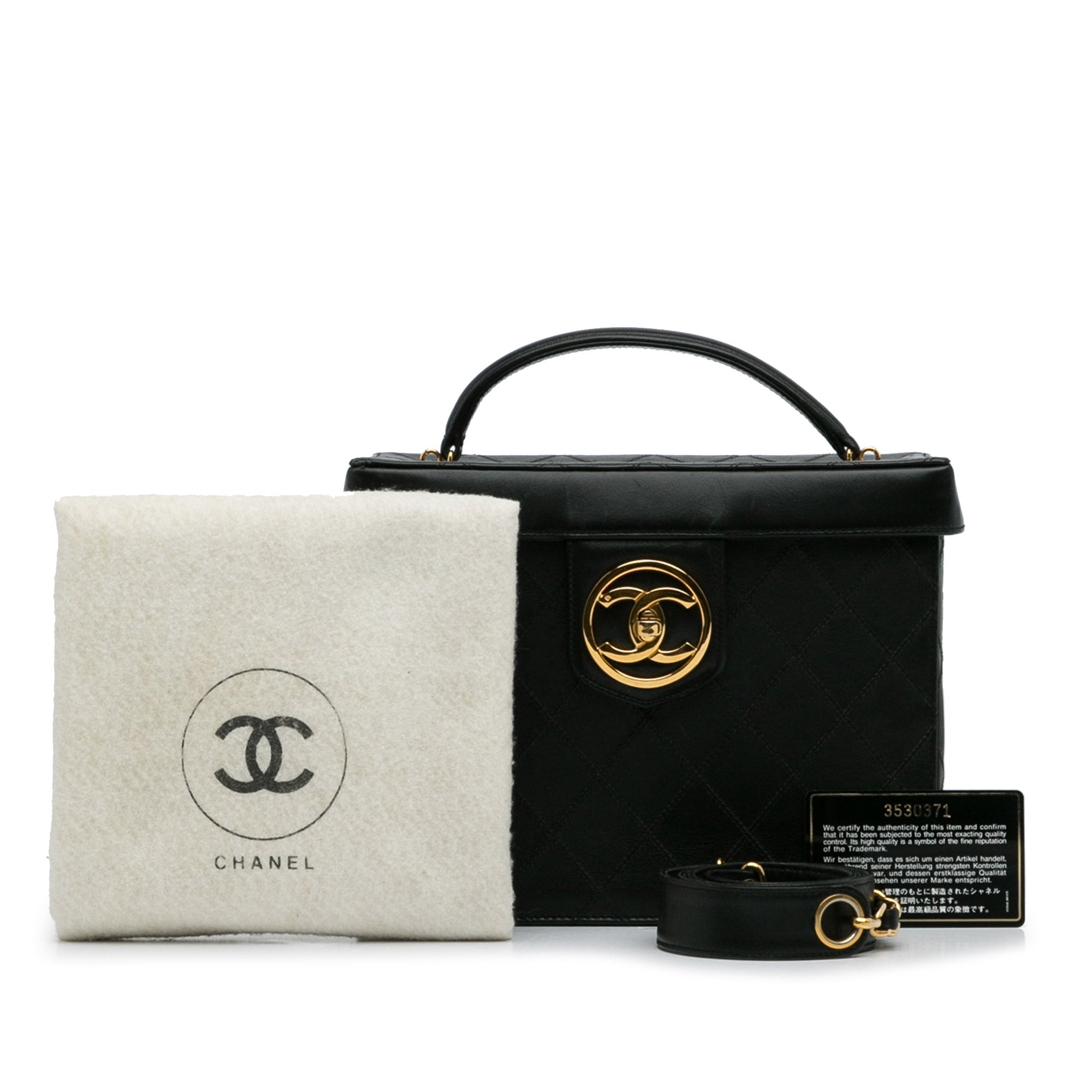 Chanel CC Timeless Vanity Bag - image 14
