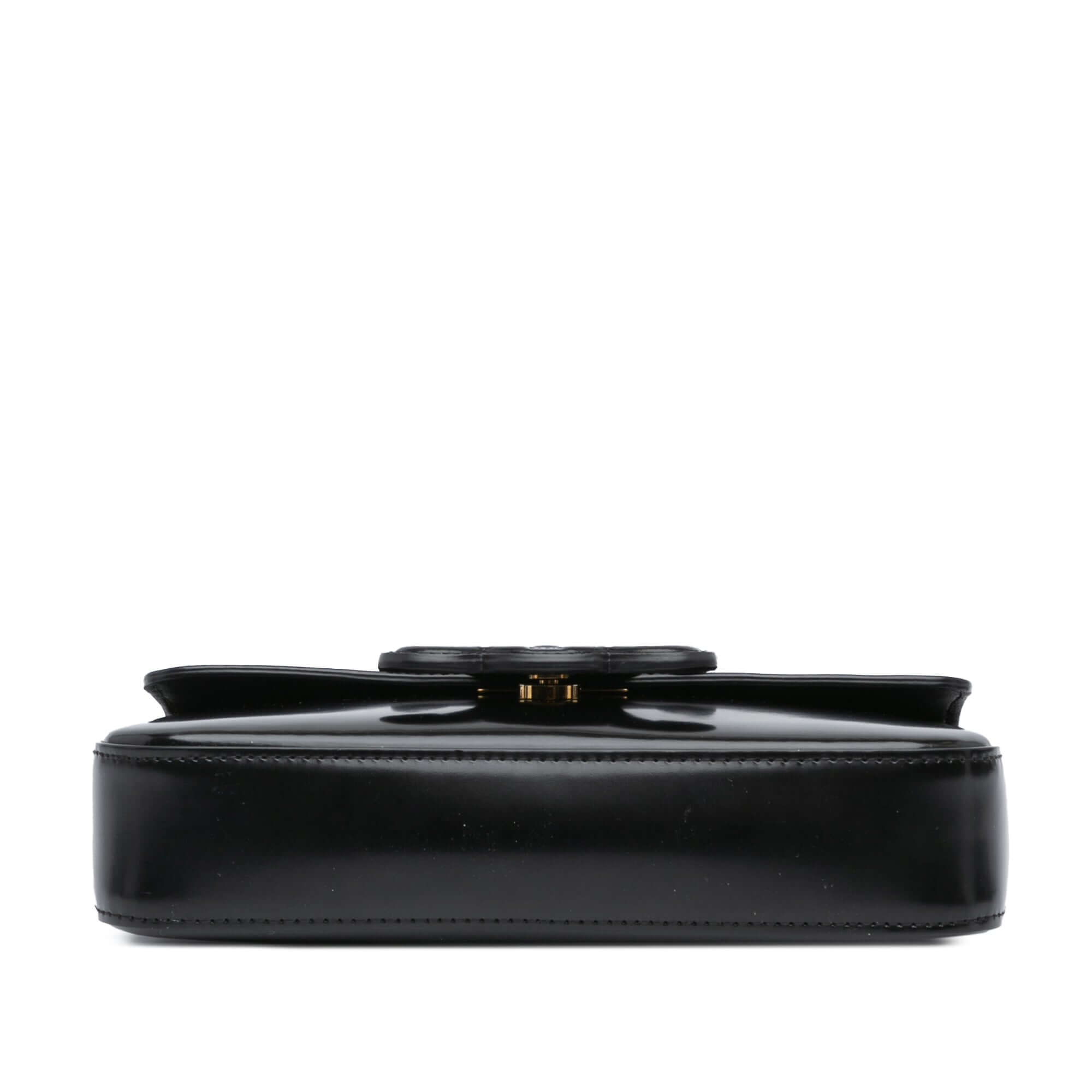 Celine Smooth Calfskin Cuir Triomphe Chain Shoulder Bag