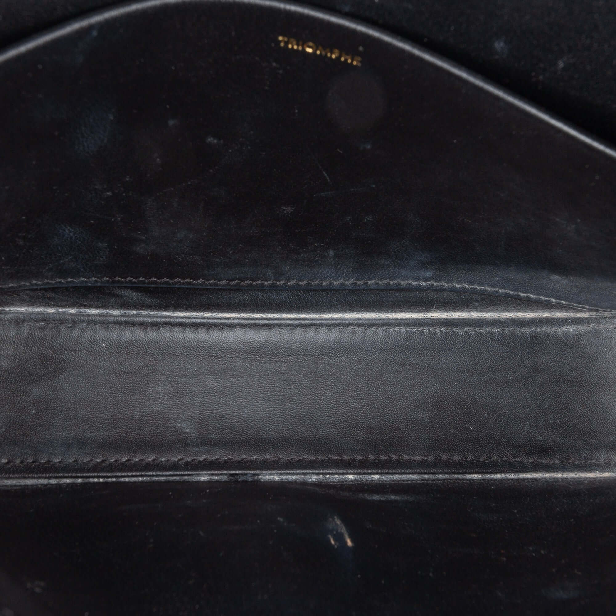 Celine Smooth Calfskin Cuir Triomphe Chain Shoulder Bag