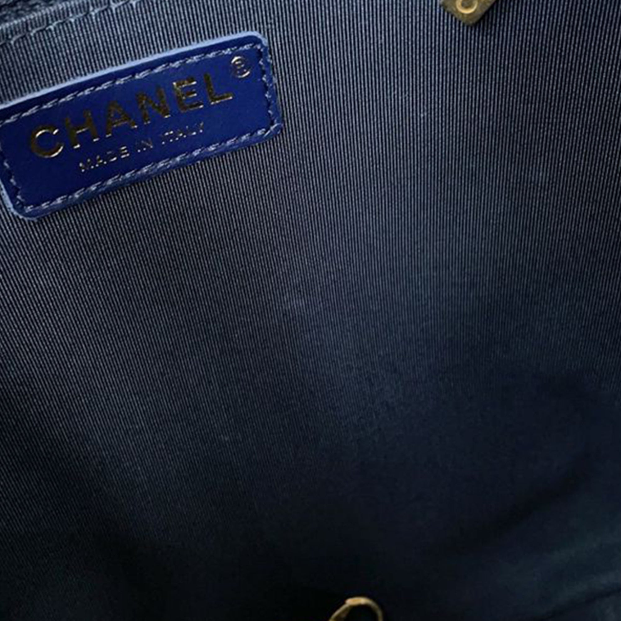 Chanel CC Quilted Calfskin Front Pocket Shopping Bag - image 5