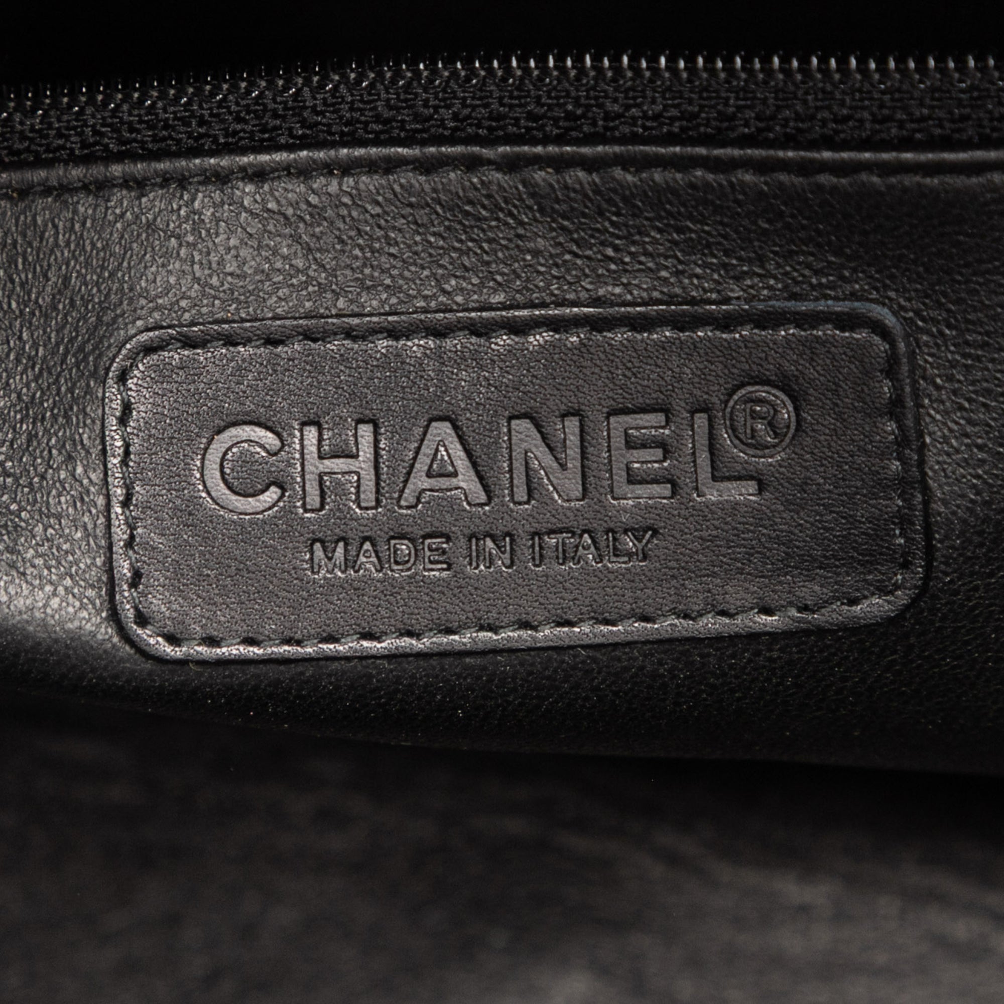 Chanel Quilted Calfskin Logo Bowler Bag - image 5