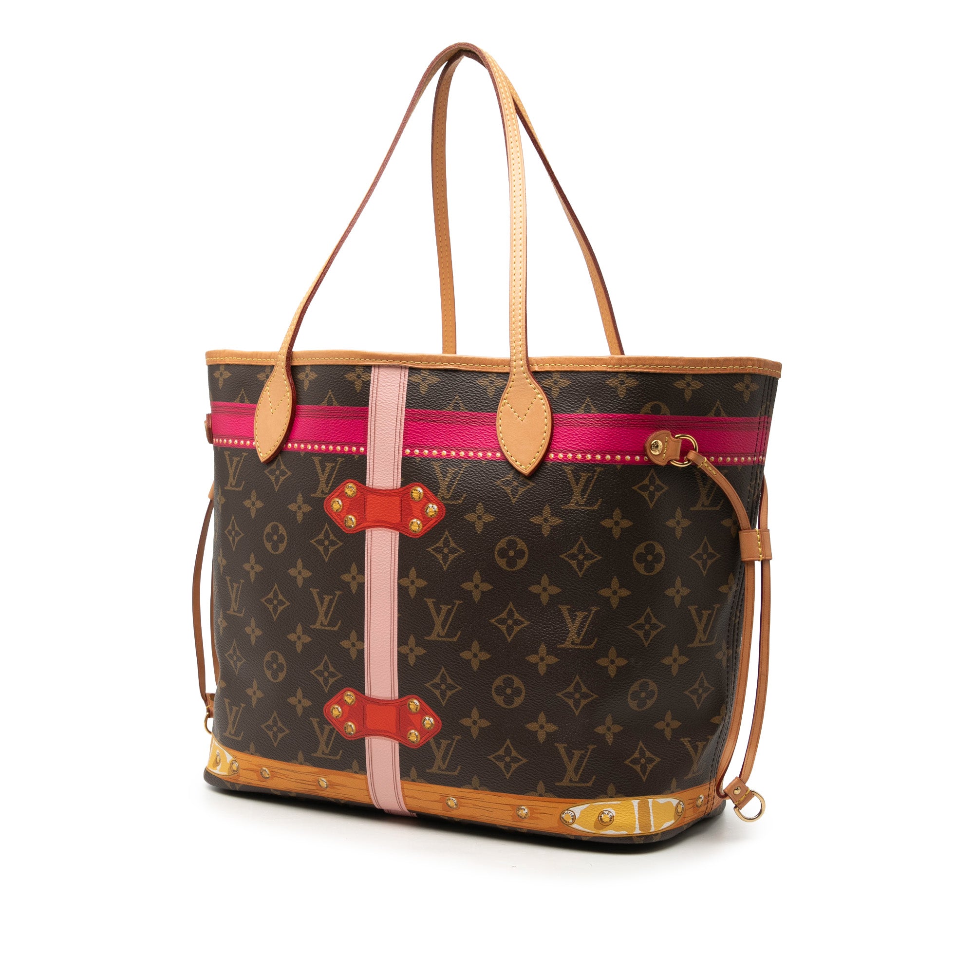Louis Vuitton Monogram Summer Trunks Neverfull MM - image 2