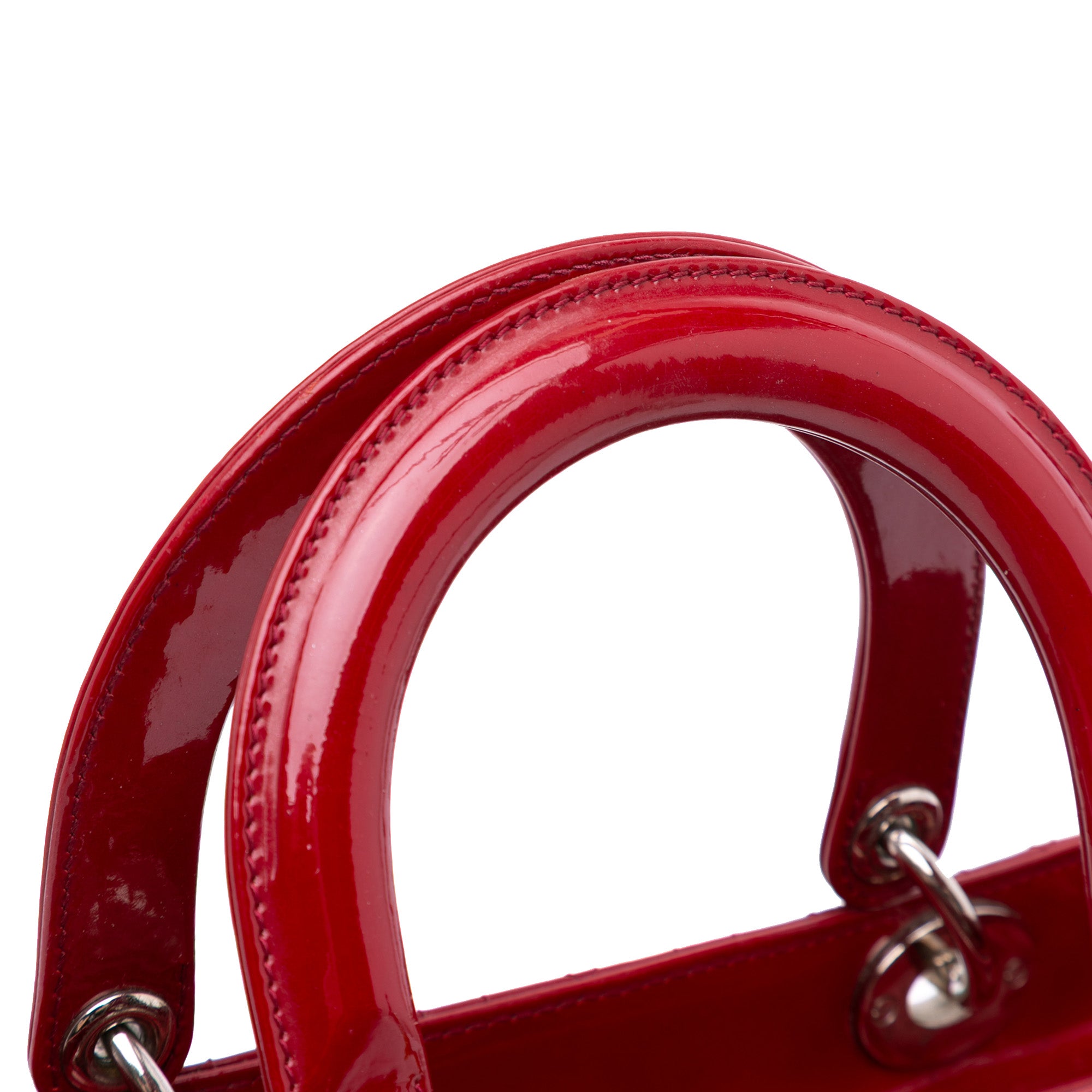 Dior Medium Patent Cannage Lady Dior - image 11