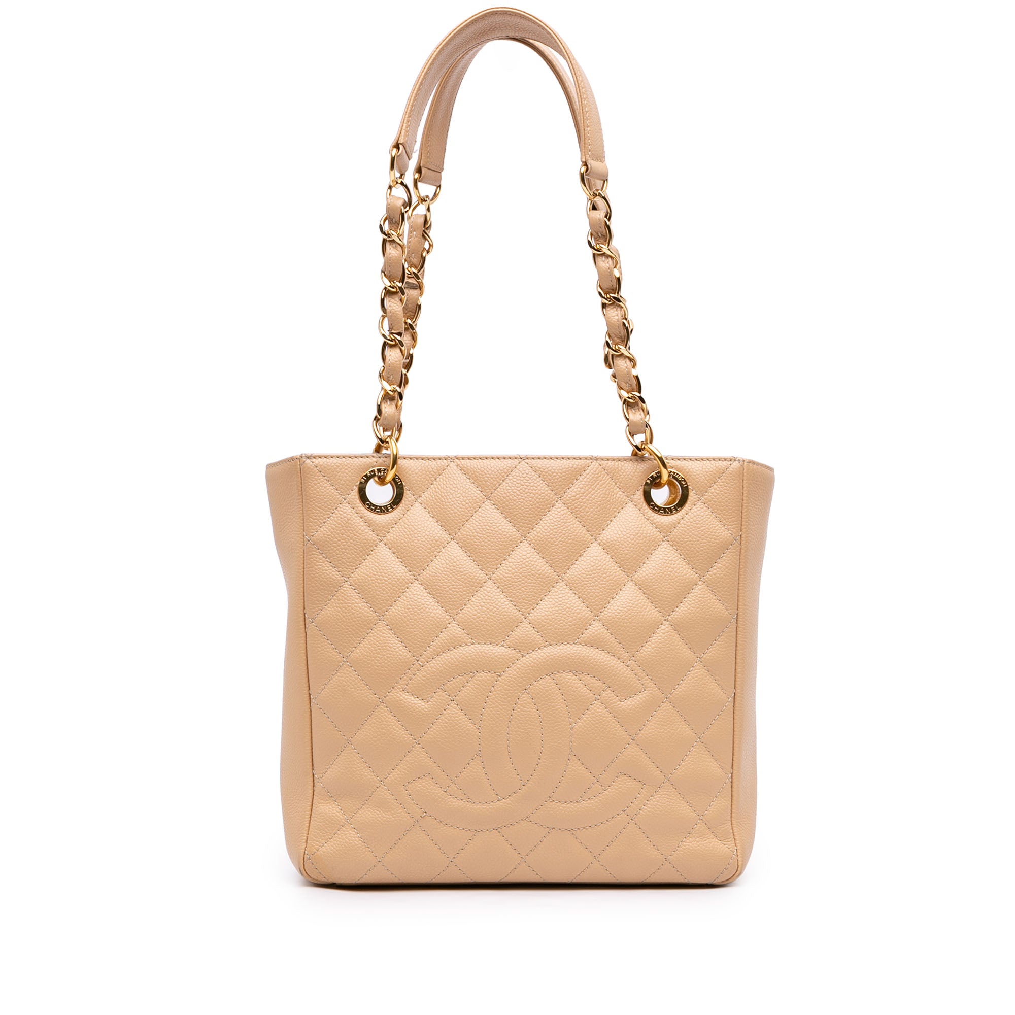 Chanel Caviar Petite Shopping Tote - image 1