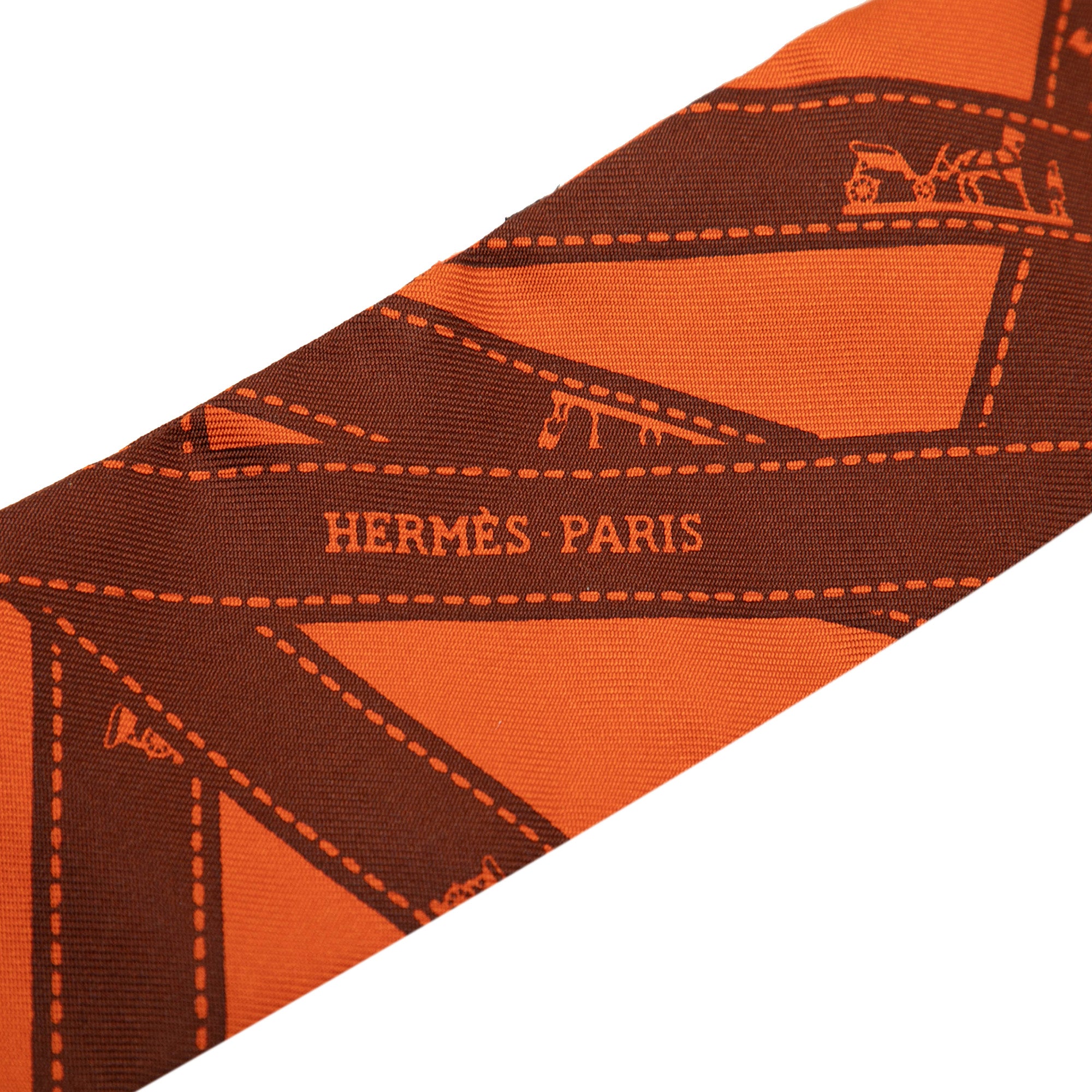 Hermès Swift and Silk Bolduc Twilly Garden Party 30 - image 9