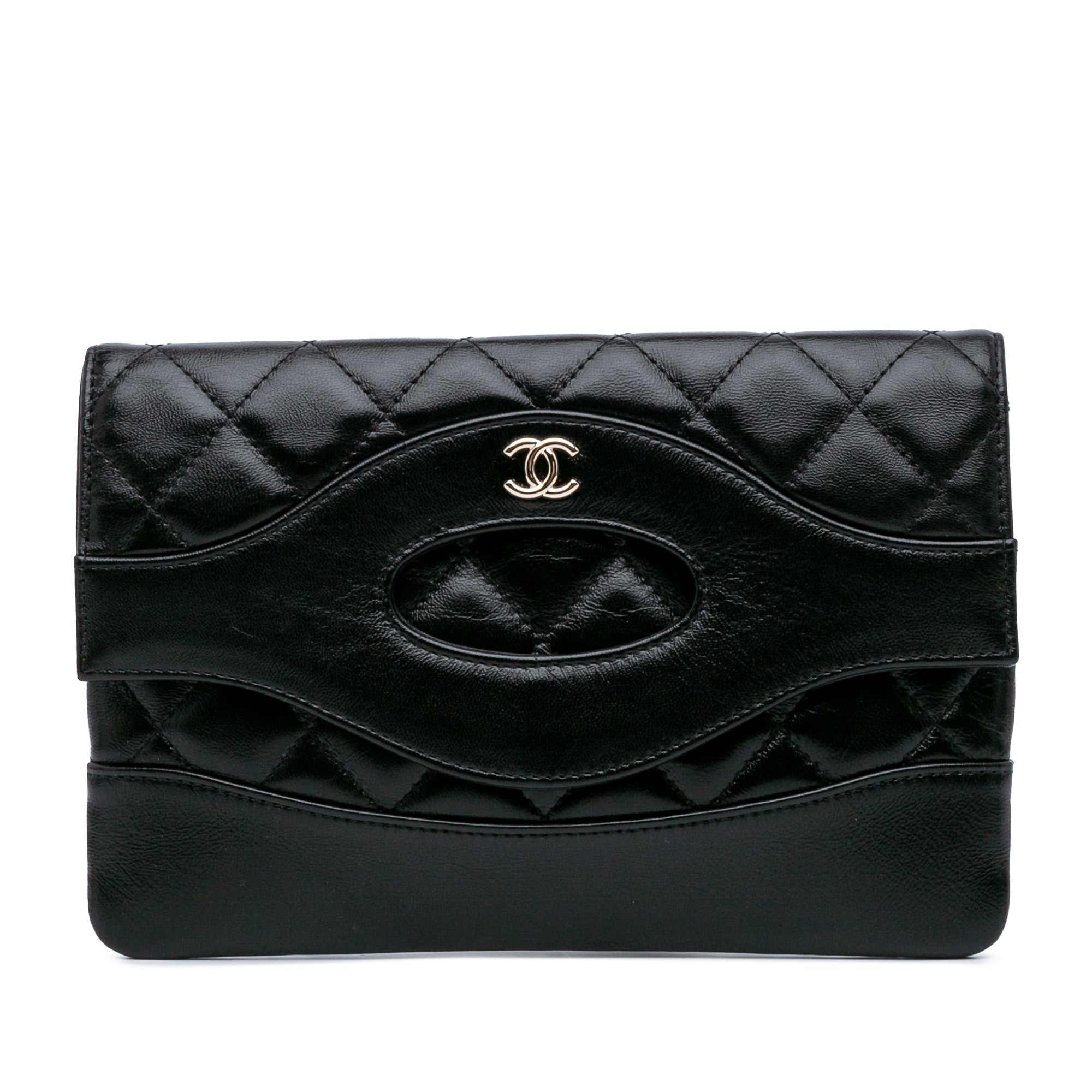 Chanel Shiny Crumpled Calfskin 31 Clutch - image 1