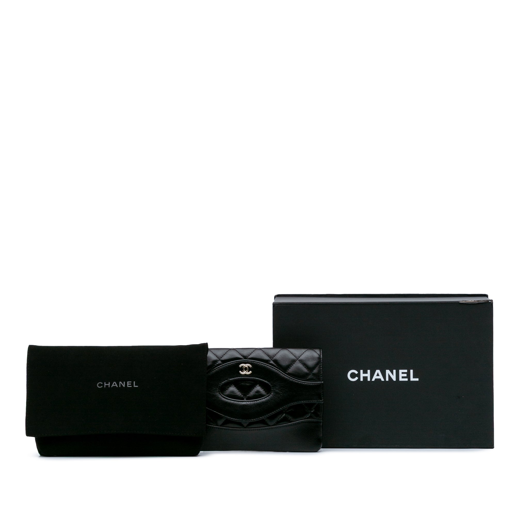 Chanel Shiny Crumpled Calfskin 31 Clutch - image 10
