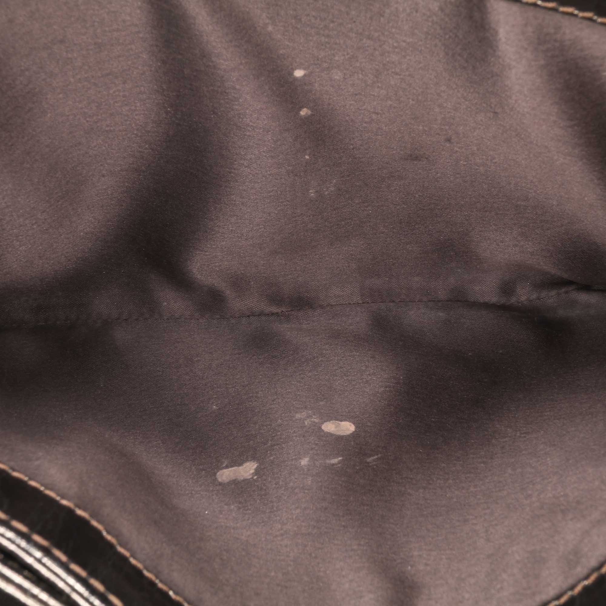 Chanel Medium Metallic Crackled Calfskin Clams Pocket Flap - image 5