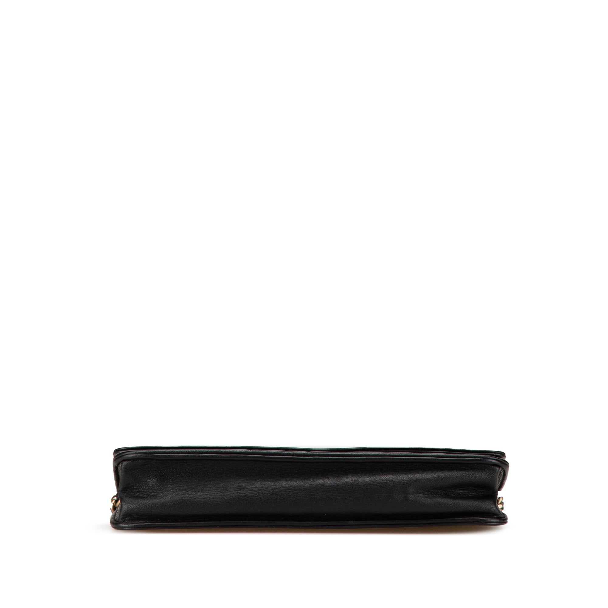 Chanel CC Embossed Lambskin Camellia Wallet On Chain - image 3