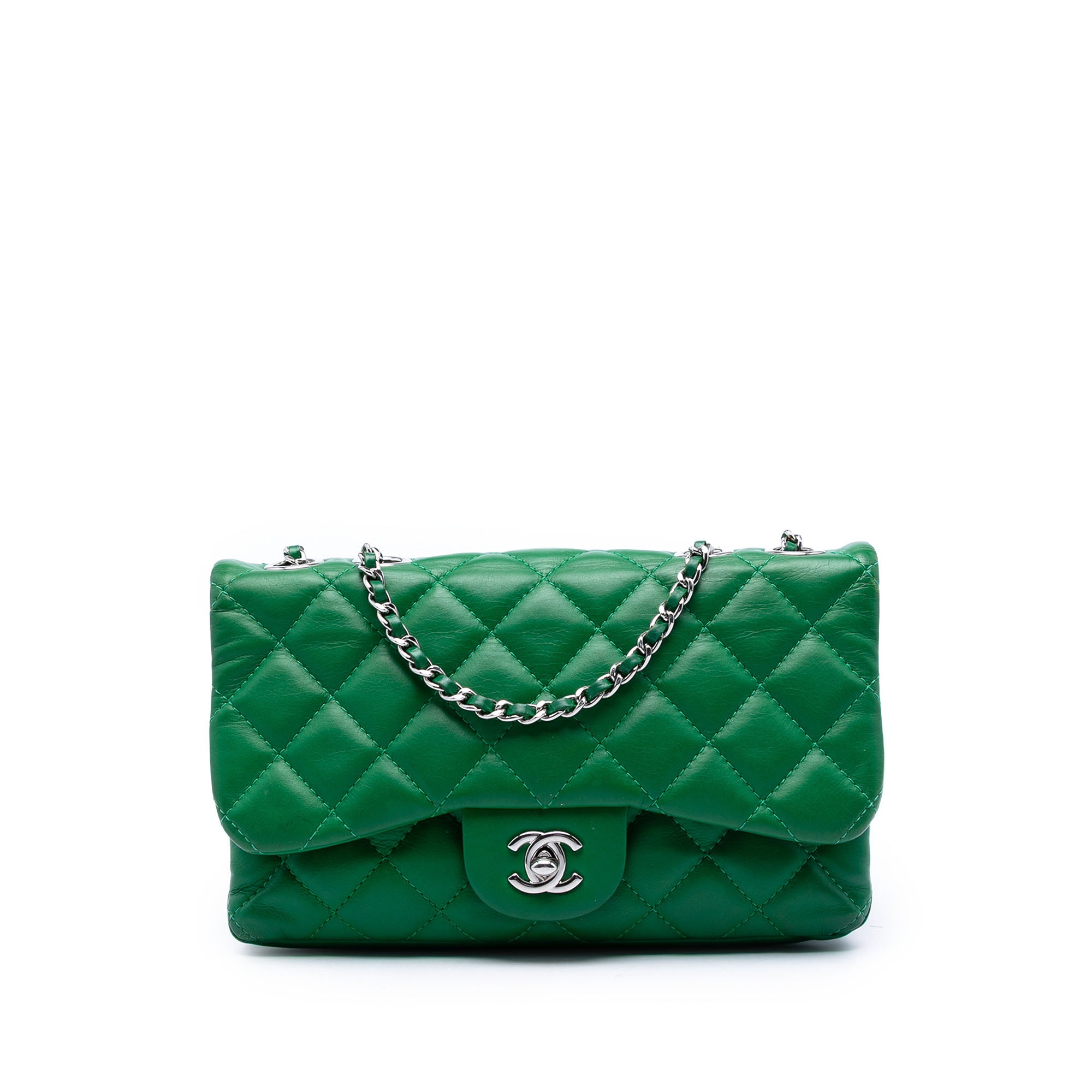 Chanel Small Quilted Lambskin 3 Flap - image 1