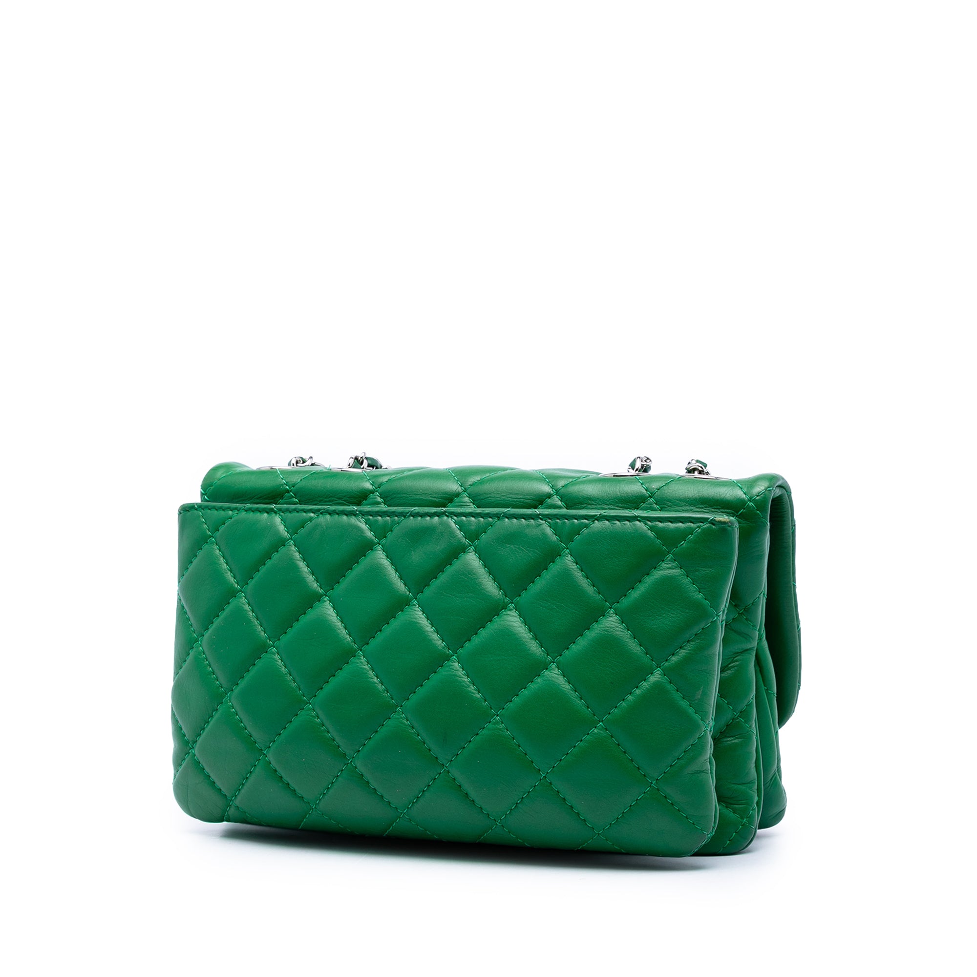 Chanel Small Quilted Lambskin 3 Flap - image 2