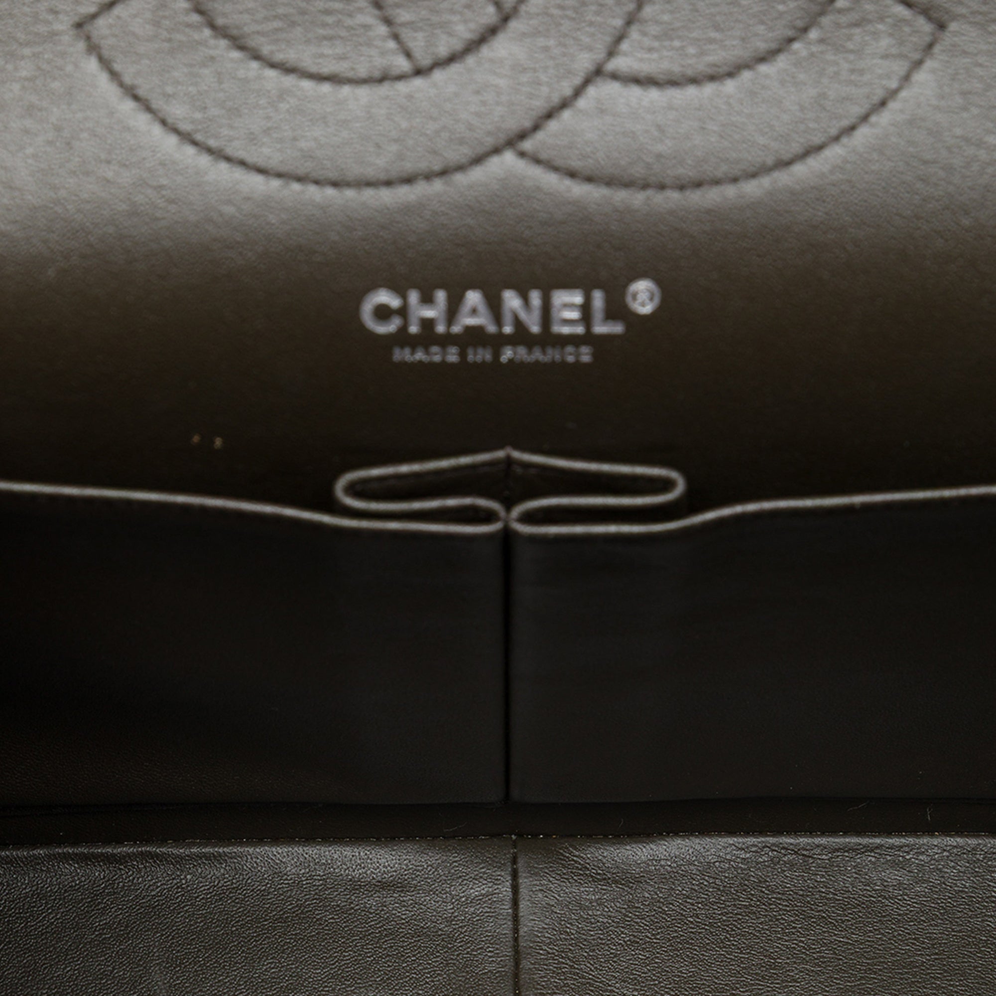 Chanel Jumbo Classic Tricolor Lambskin Double Flap - image 4