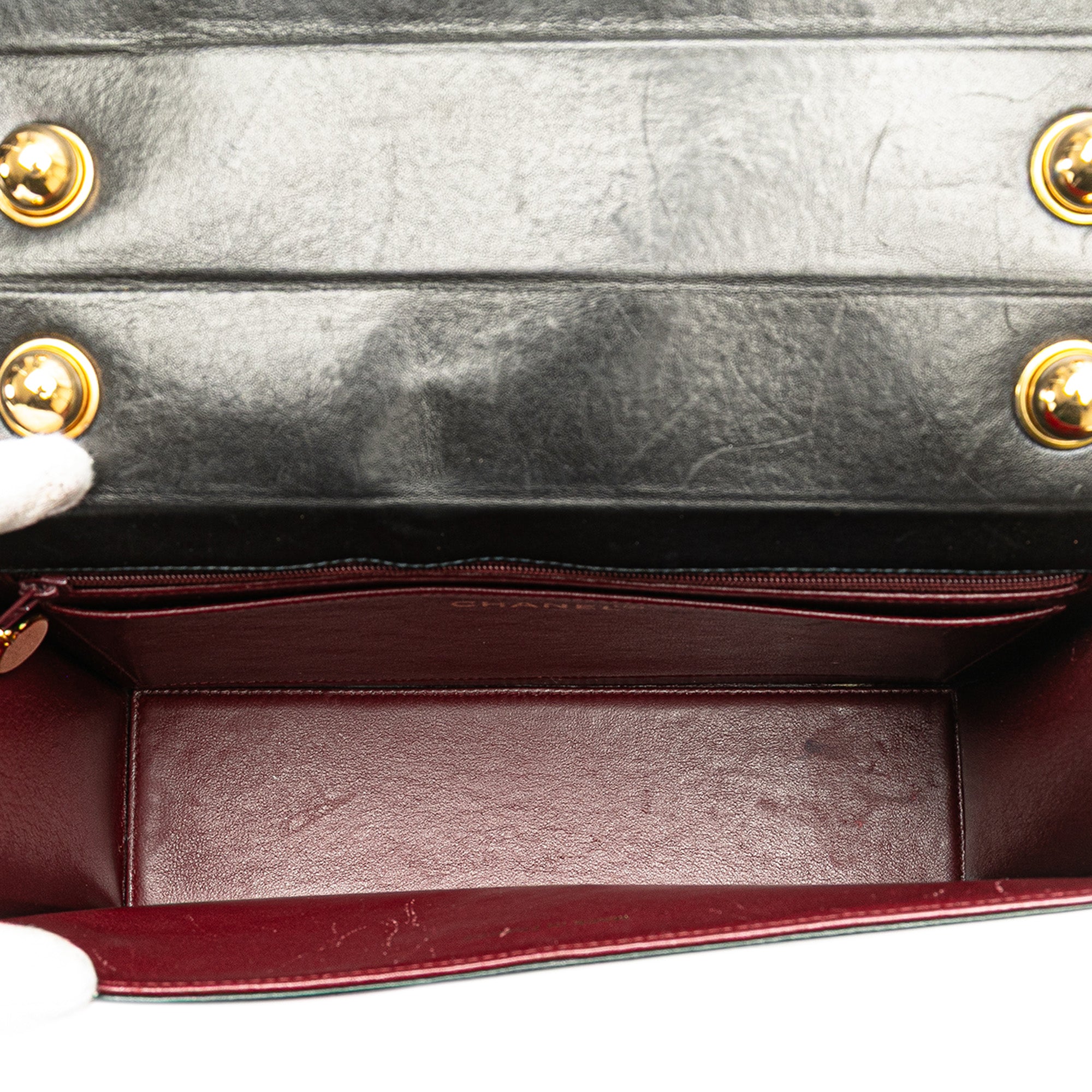 Chanel CC Lambskin Snake Chain Flap - image 4