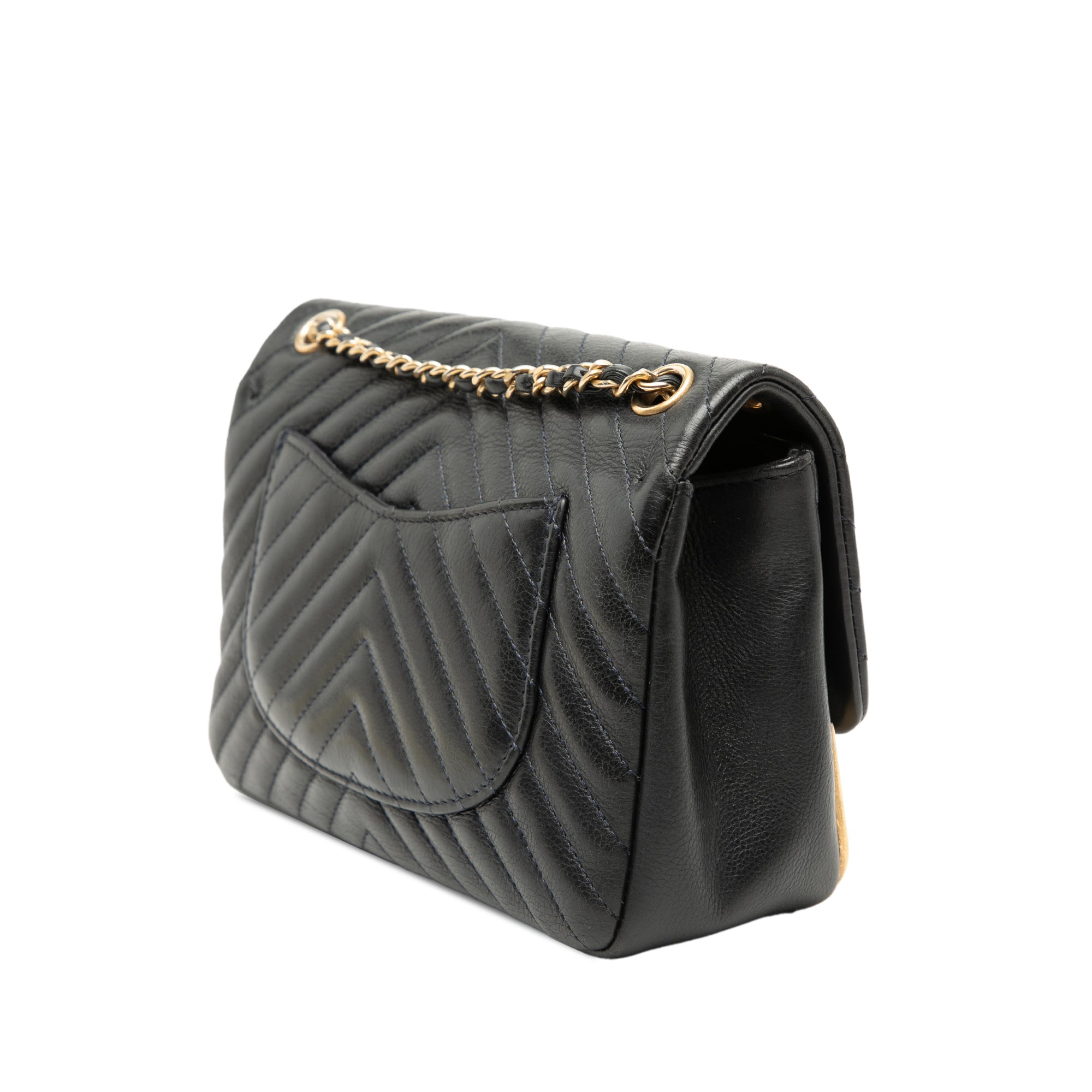 Chanel Mini Chevron Calfskin Rock The Corner Flap - image 2