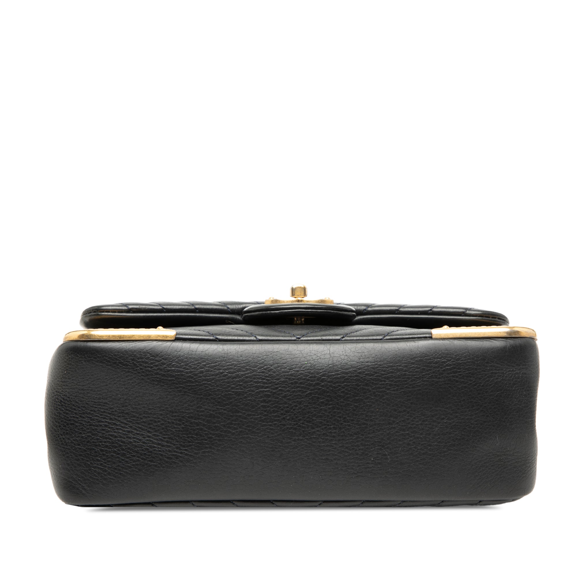 Chanel Mini Chevron Calfskin Rock The Corner Flap - image 3