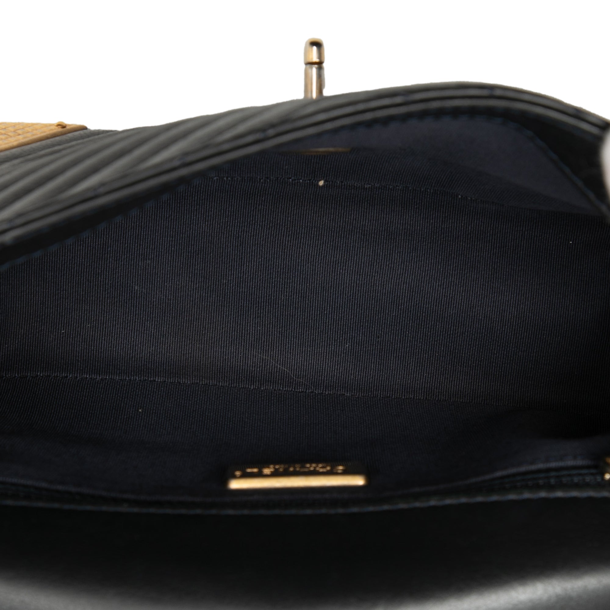 Chanel Mini Chevron Calfskin Rock The Corner Flap - image 4