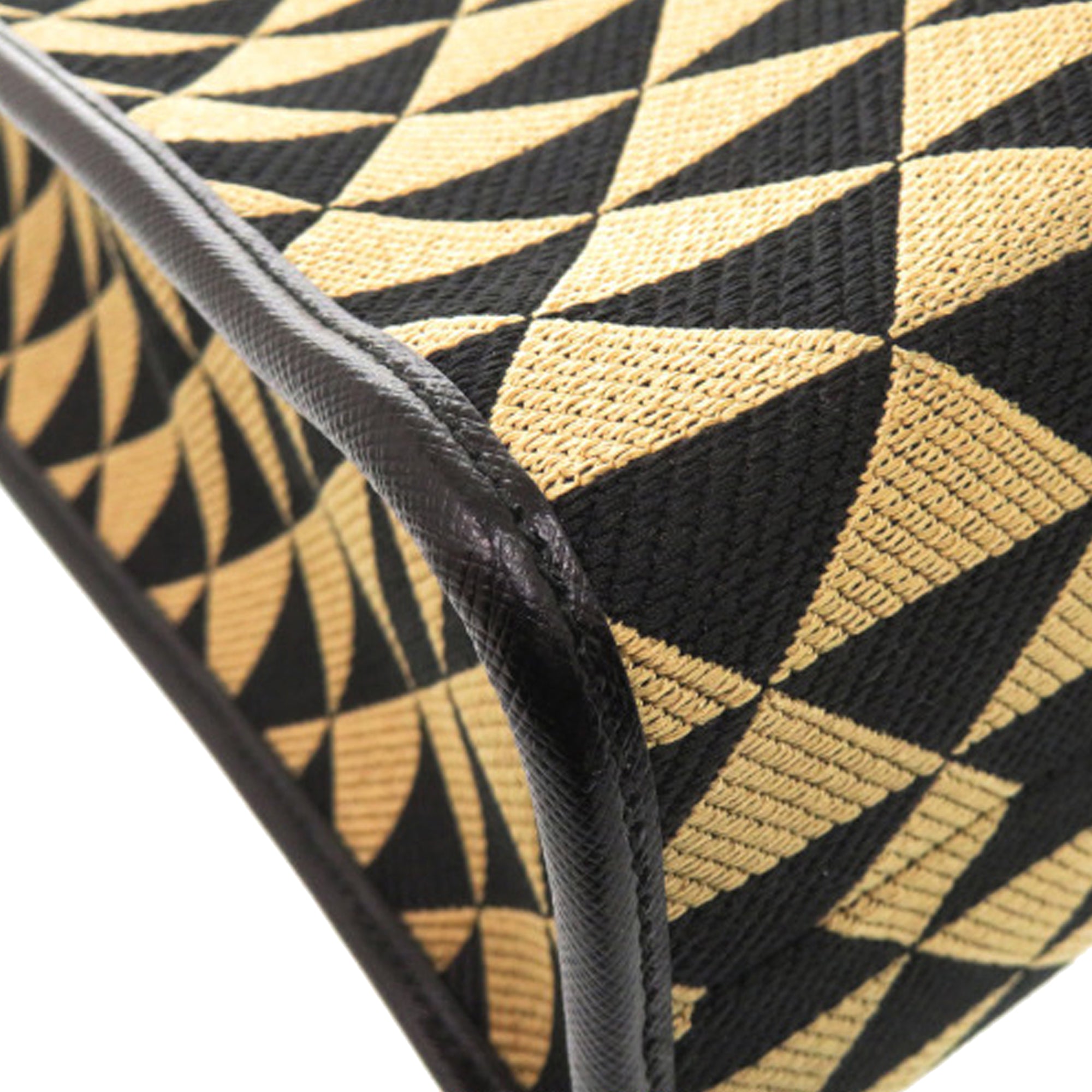 Prada Large Triangolo Jacquard Symbole Tote - image 10
