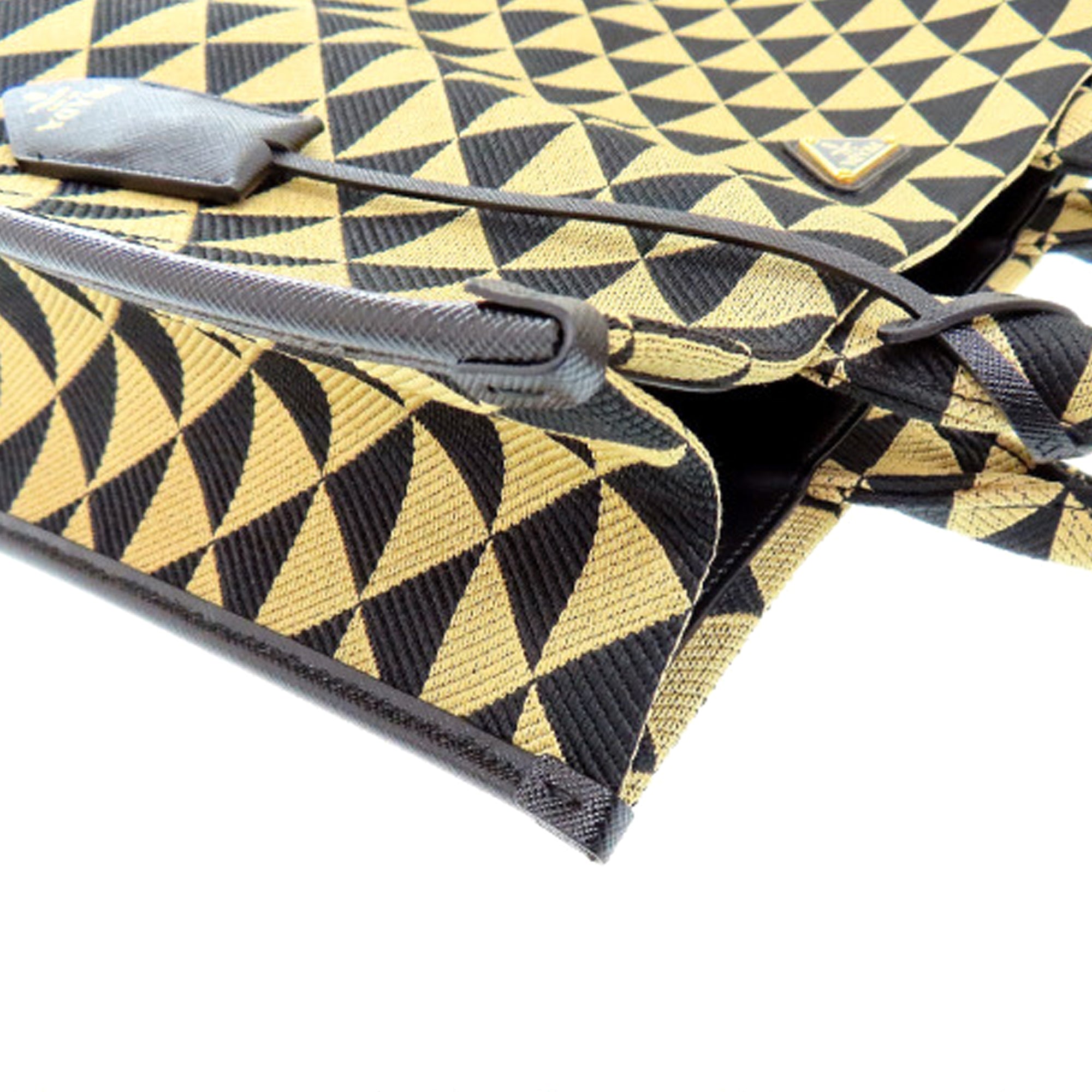 Prada Large Triangolo Jacquard Symbole Tote - image 7