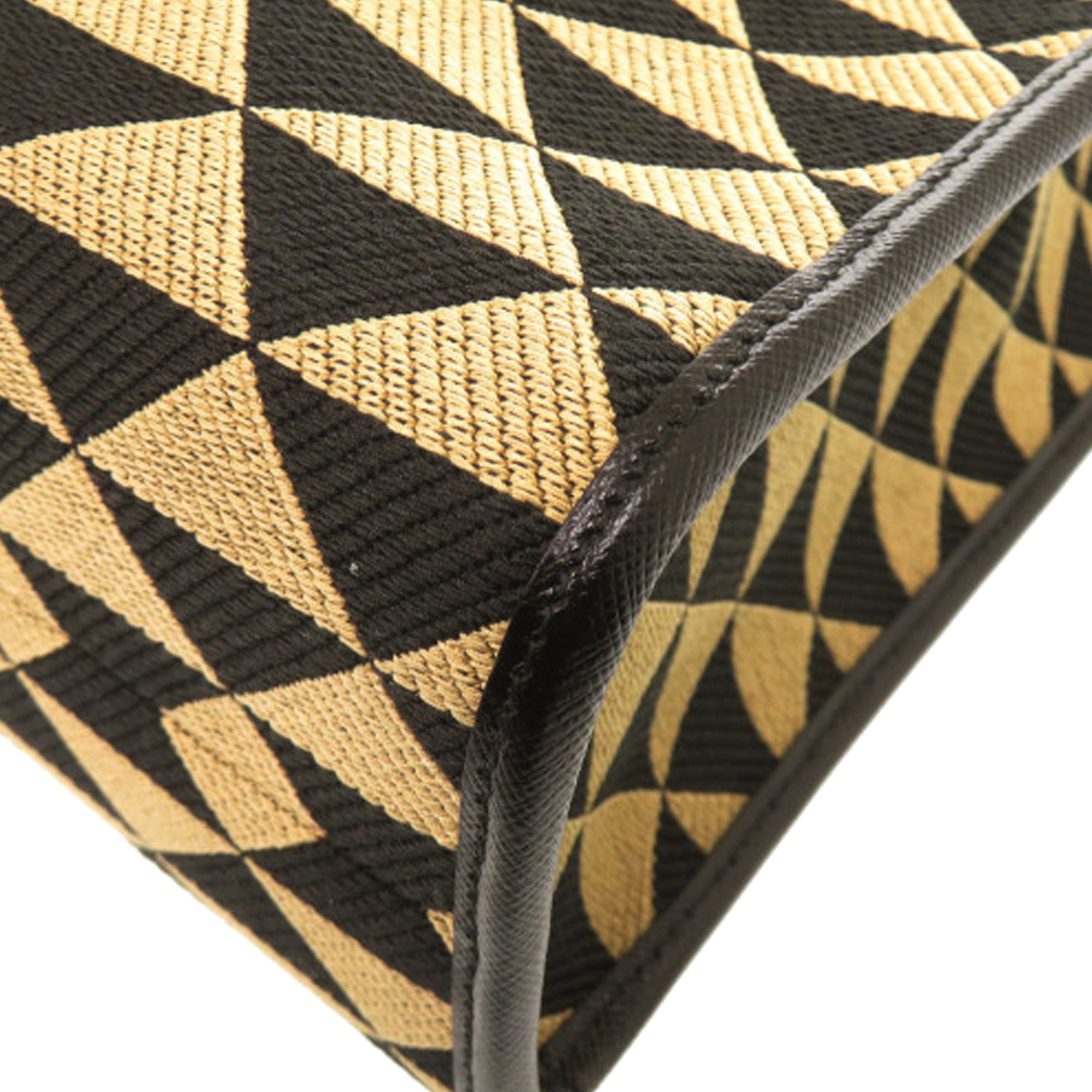 Prada Large Triangolo Jacquard Symbole Tote - image 9