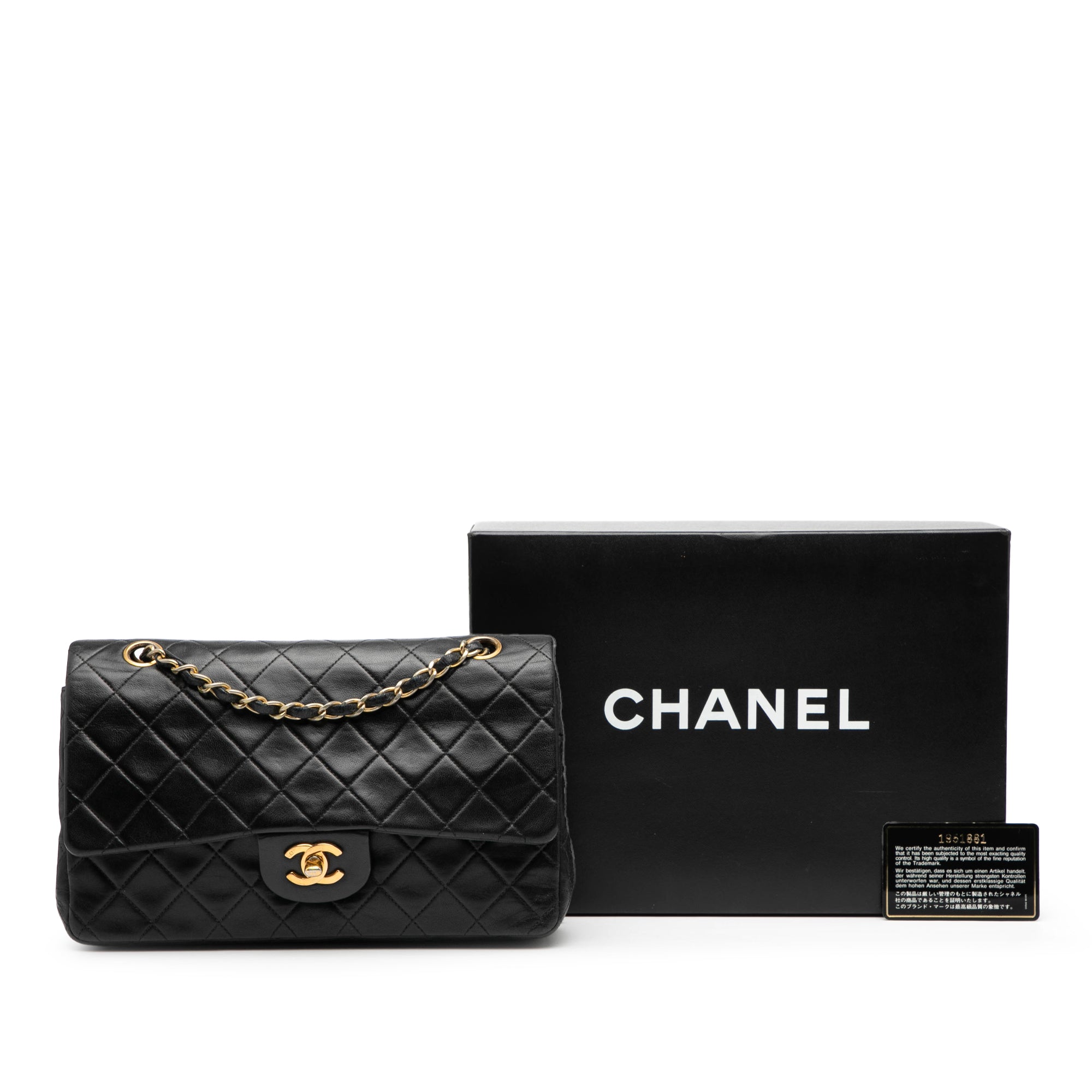 Chanel Medium Classic Lambskin Double Flap - image 10