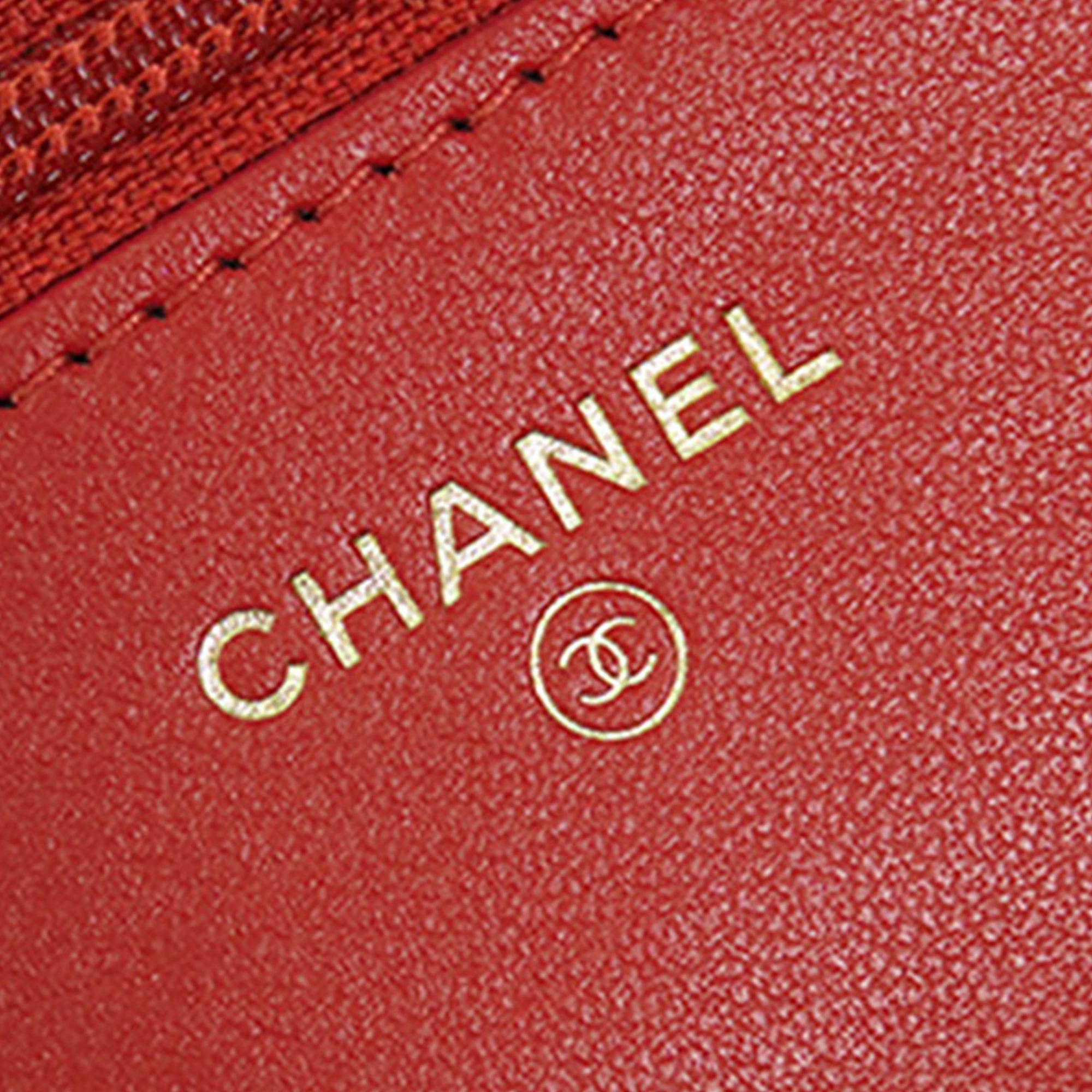 Chanel Quilted Tweed Reissue 2.55 Wallet On Chain - image 6