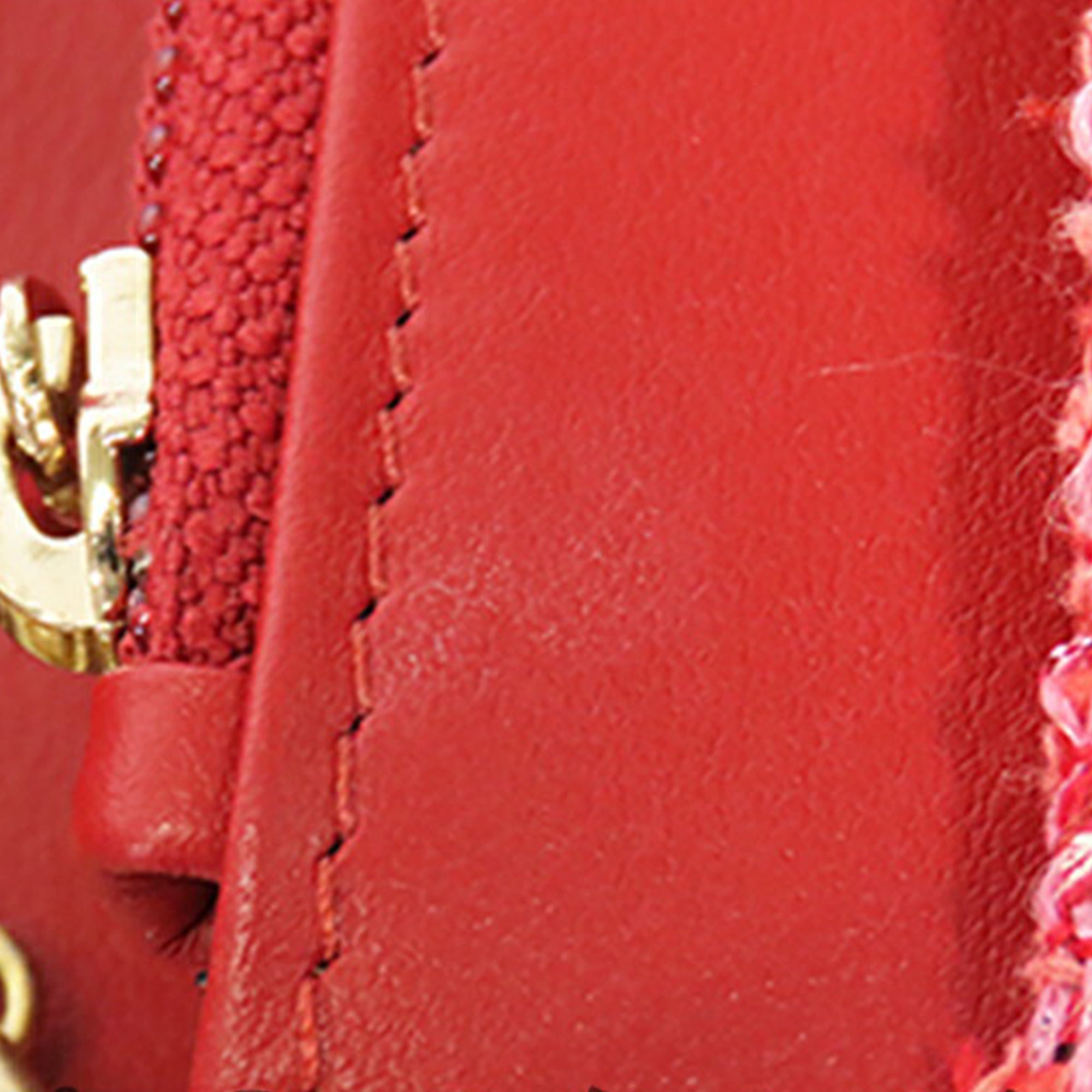 Chanel Quilted Tweed Reissue 2.55 Wallet On Chain - image 9