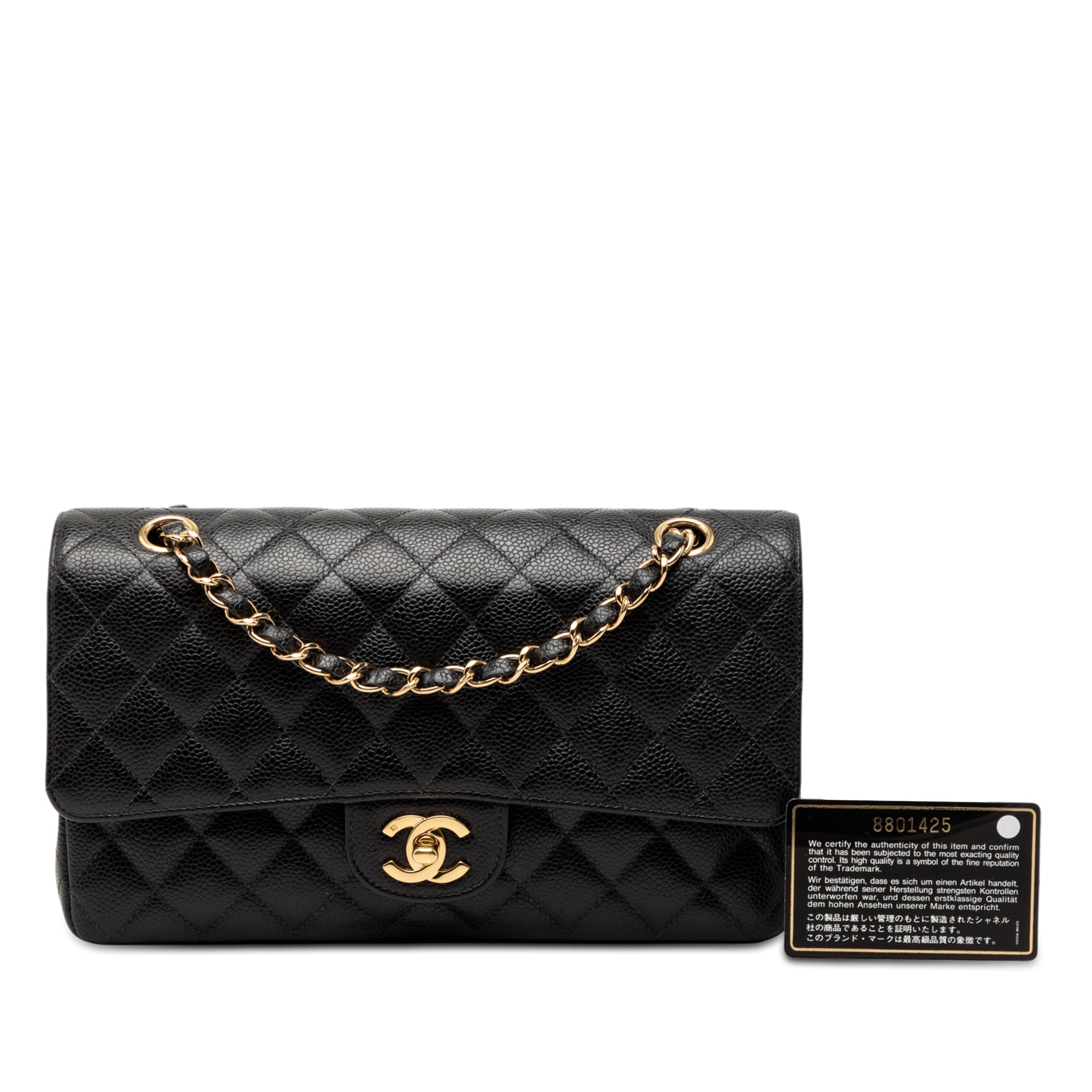 Chanel Medium Classic Caviar Double Flap - image 8