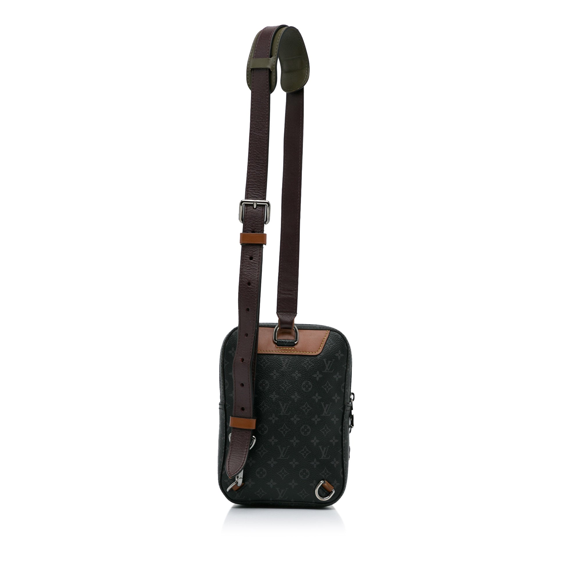 Louis Vuitton Monogram Eclipse Amazone Patchwork Sling Bag - image 4